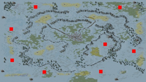 Rendered preview of Snowy Field 3-Star