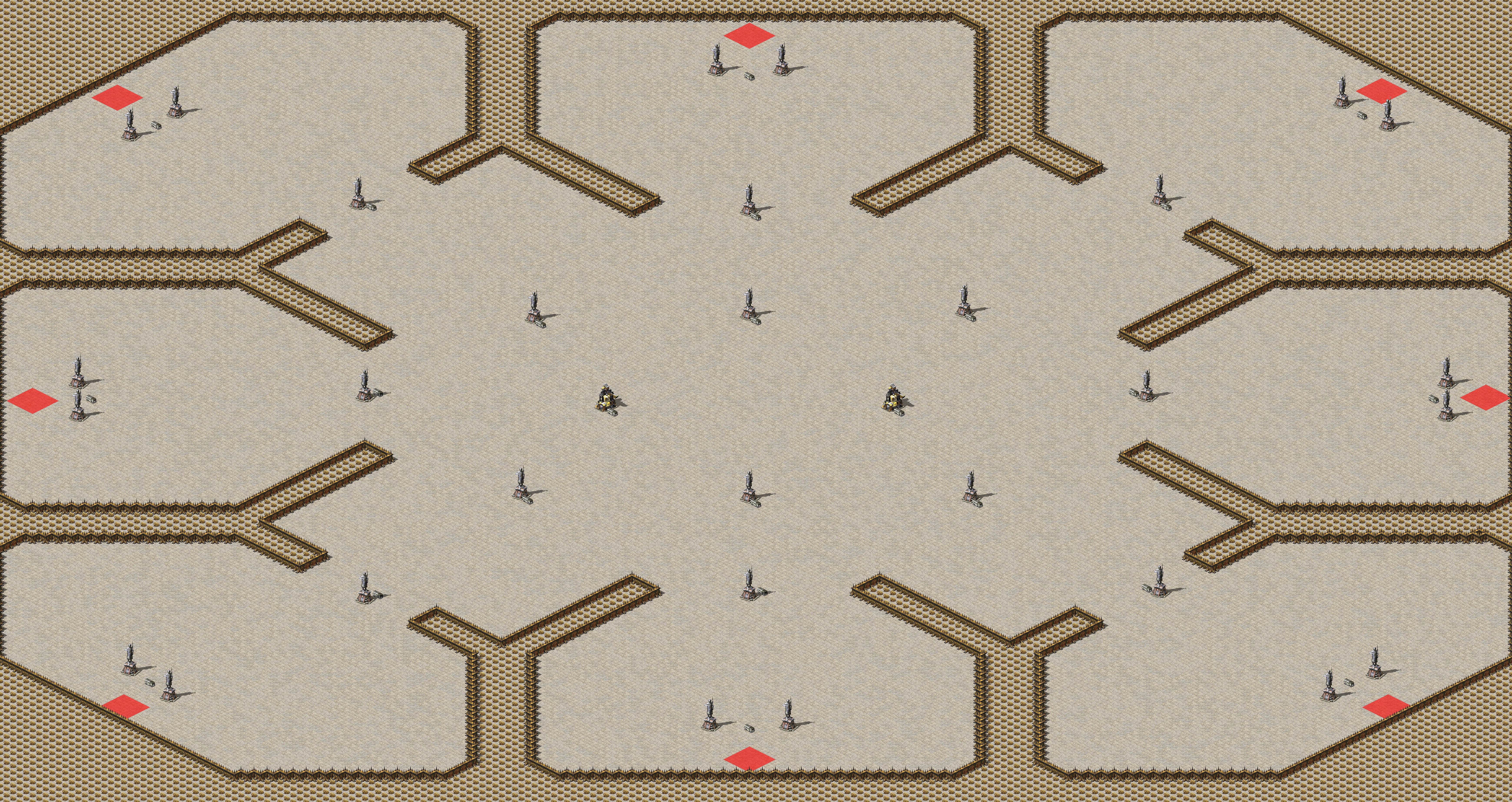 Rendered map: Lazy Infantry War Big Map