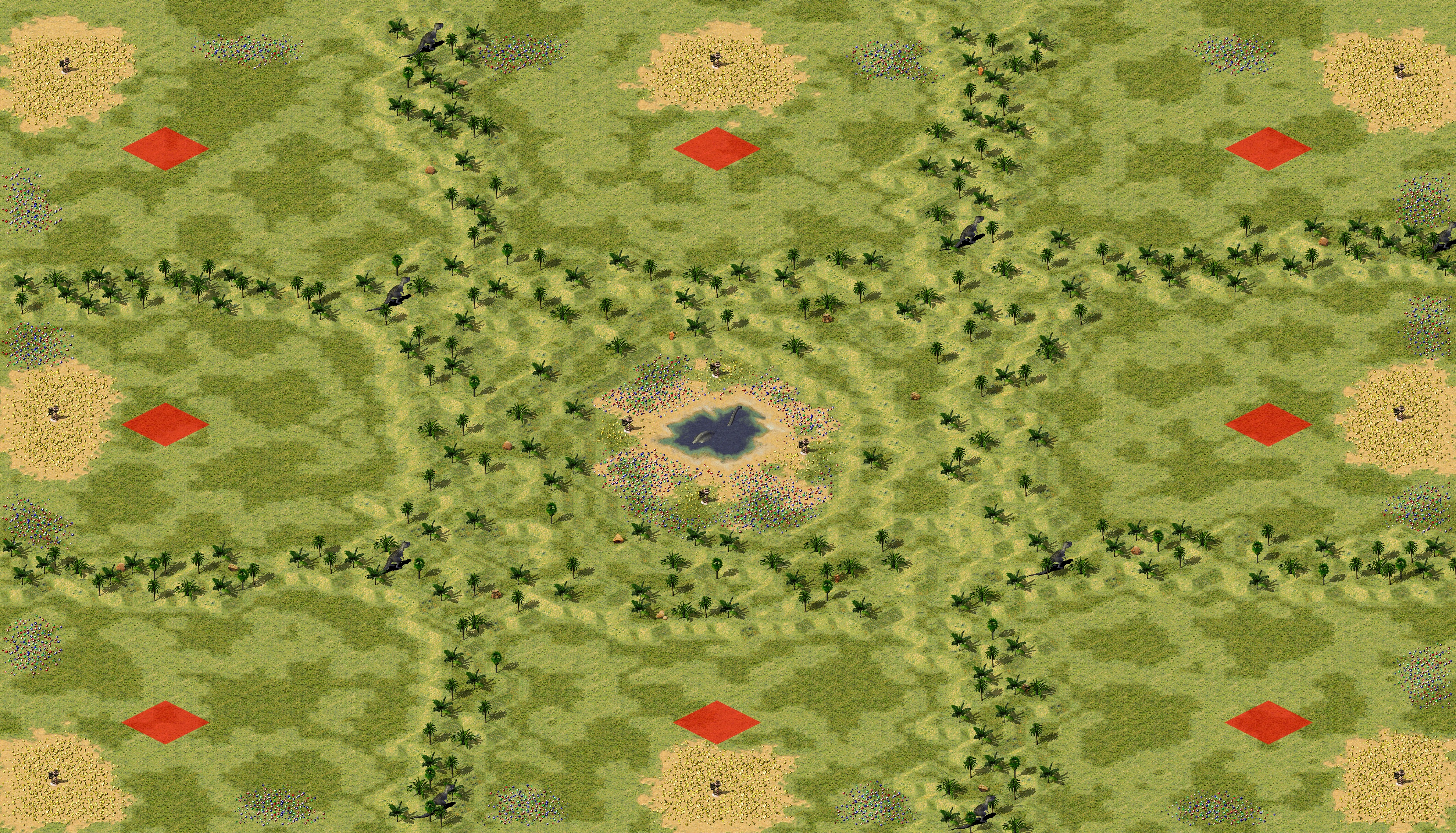 Rendered map: Monster Movie
