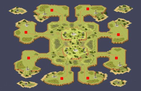 Rendered preview of Pattern Of Islands =Snake811=