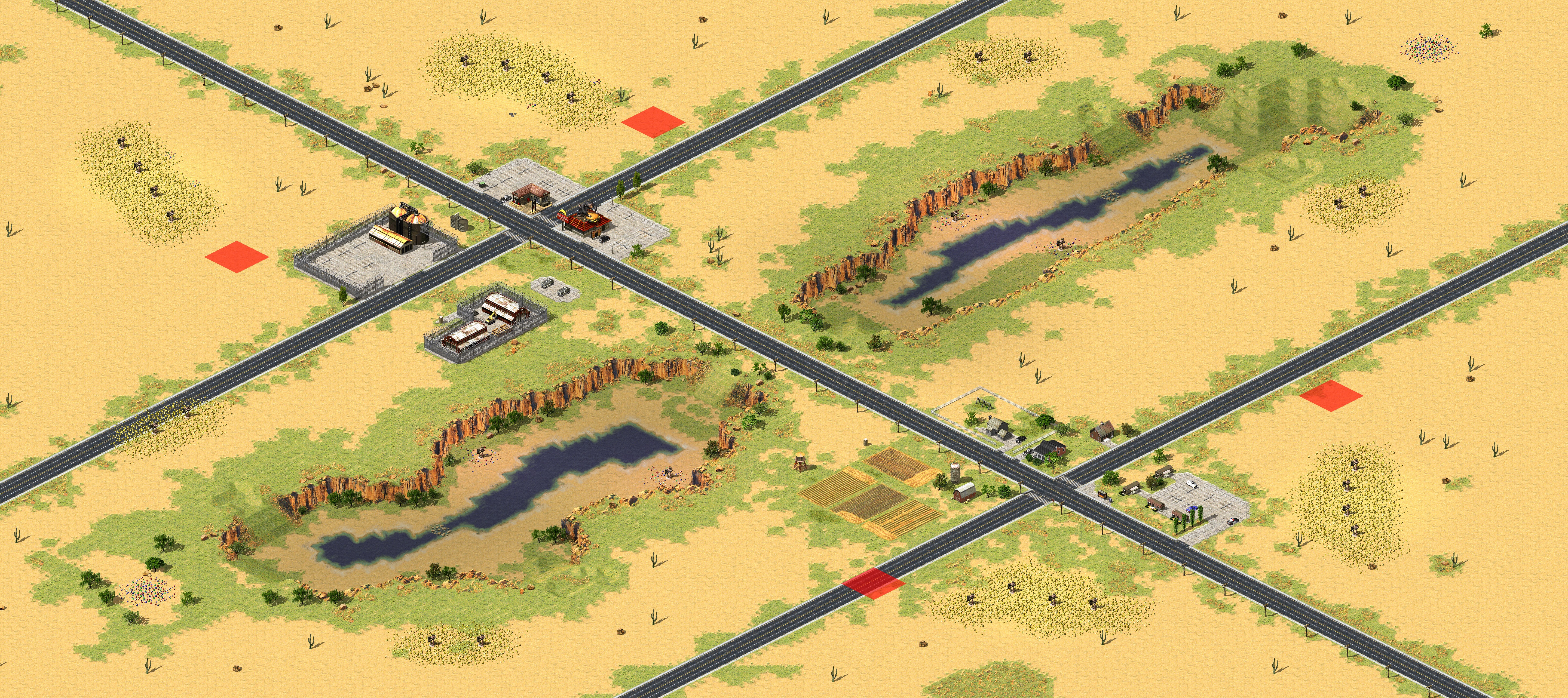 Rendered map: 乡村乐SE-尤复天梯