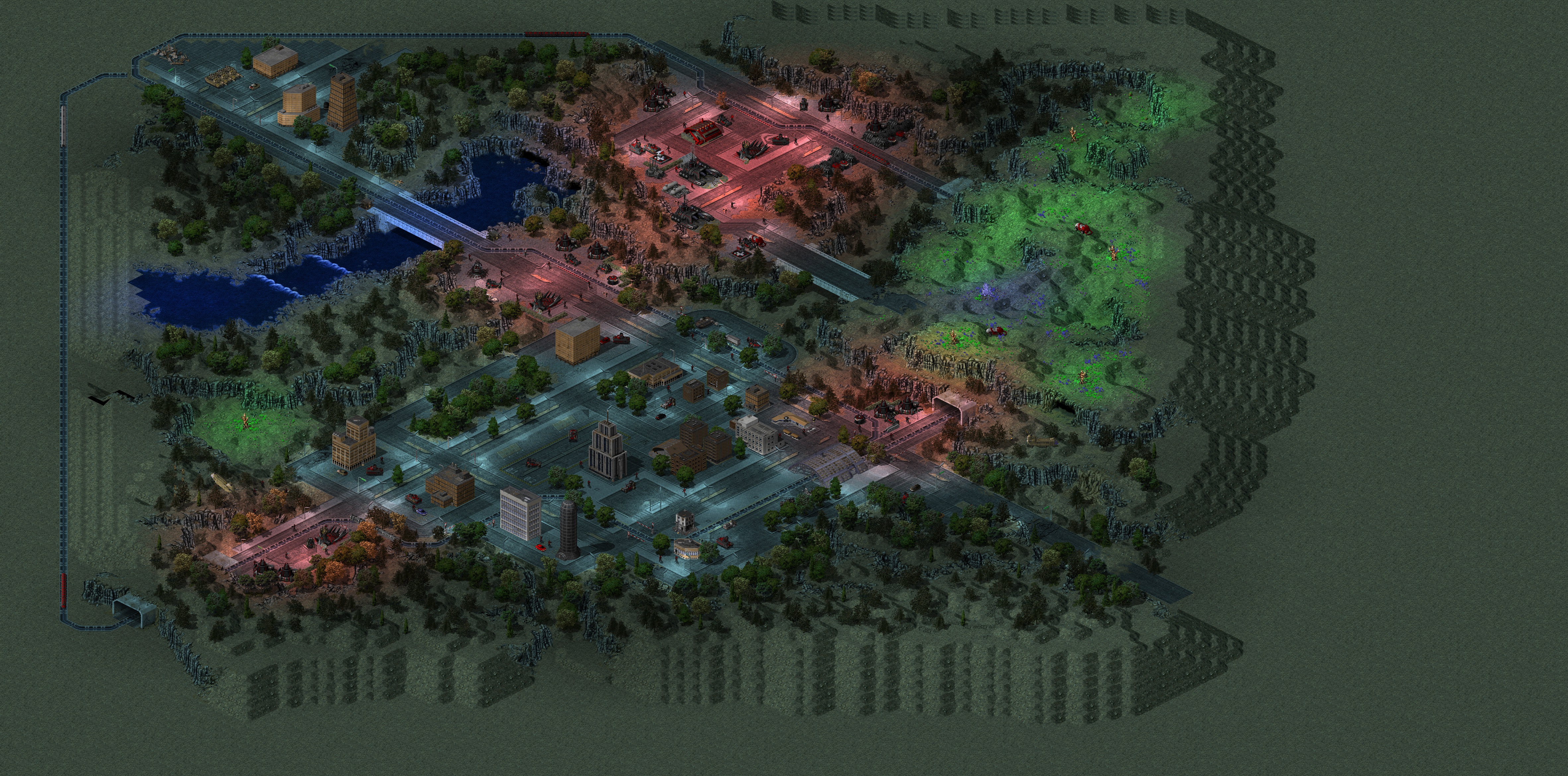 Rendered map: GDI Mission 04: Reincarnation