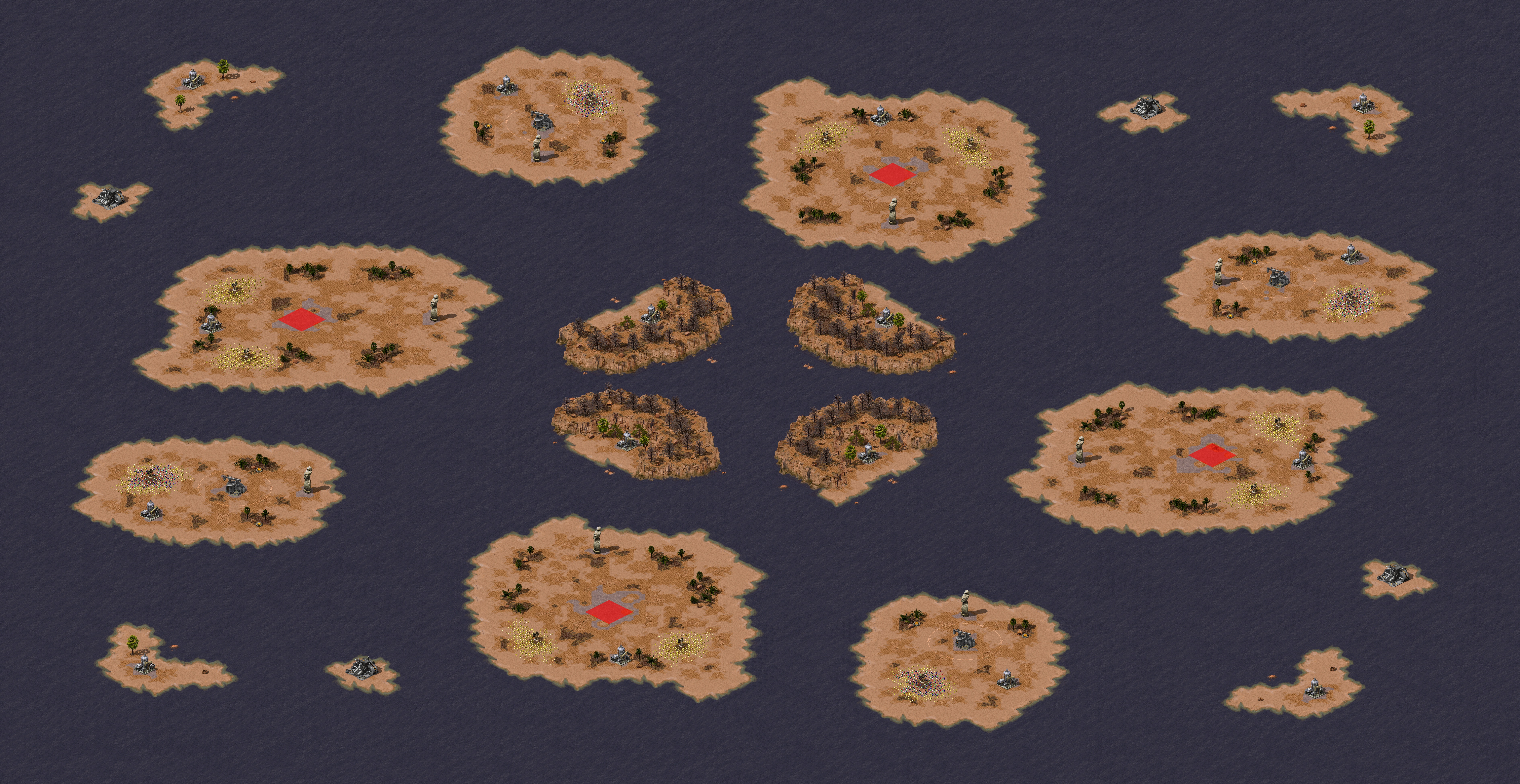 Rendered map: Rings of Fire