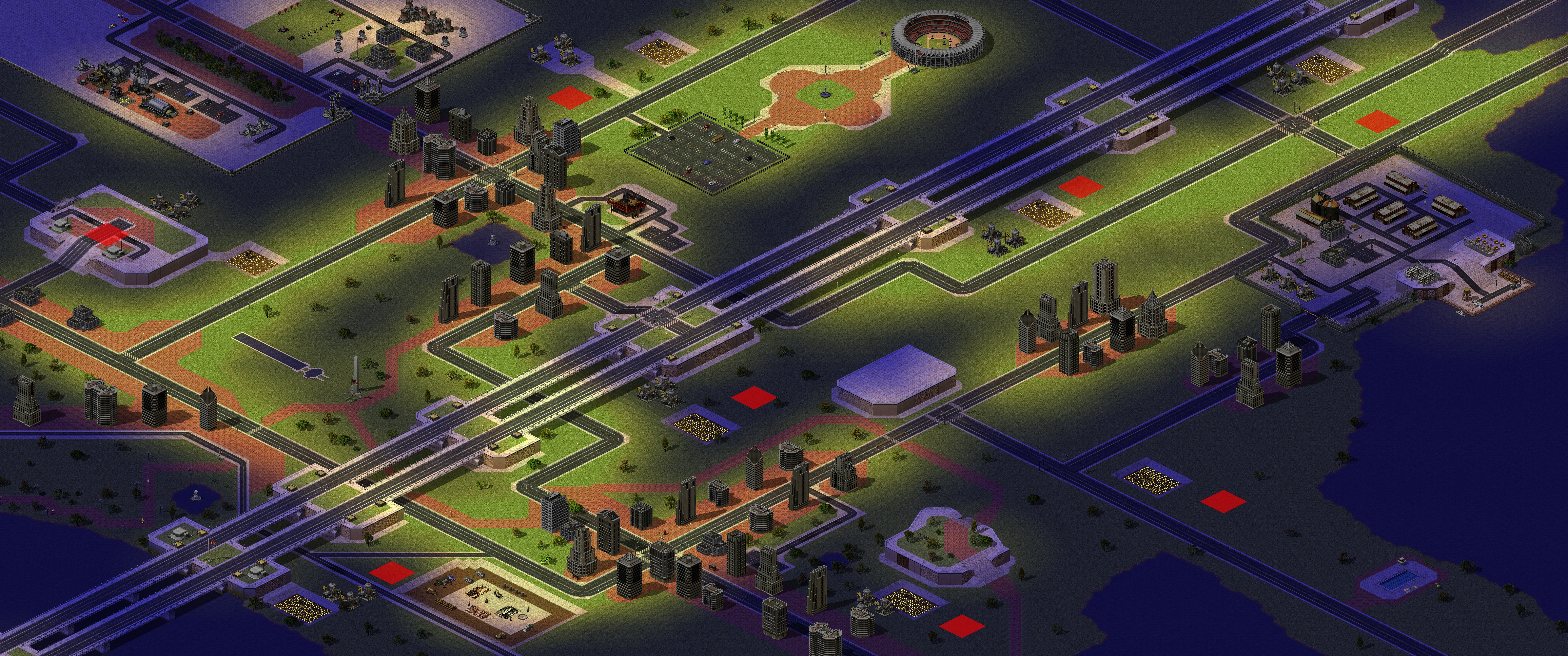 Rendered map: The Light Of Night II