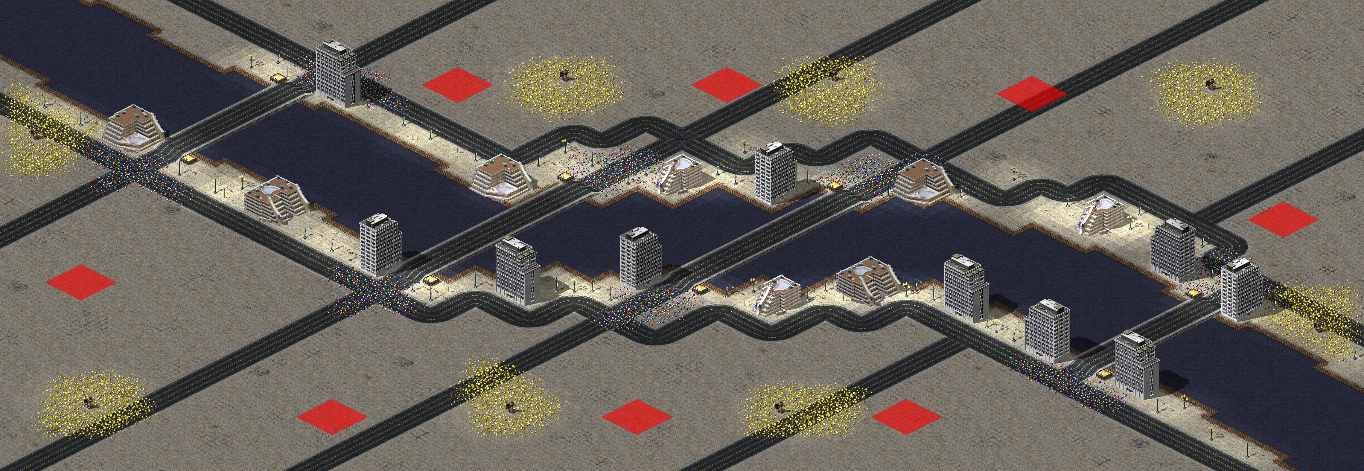Rendered map: Distant Shores Urban