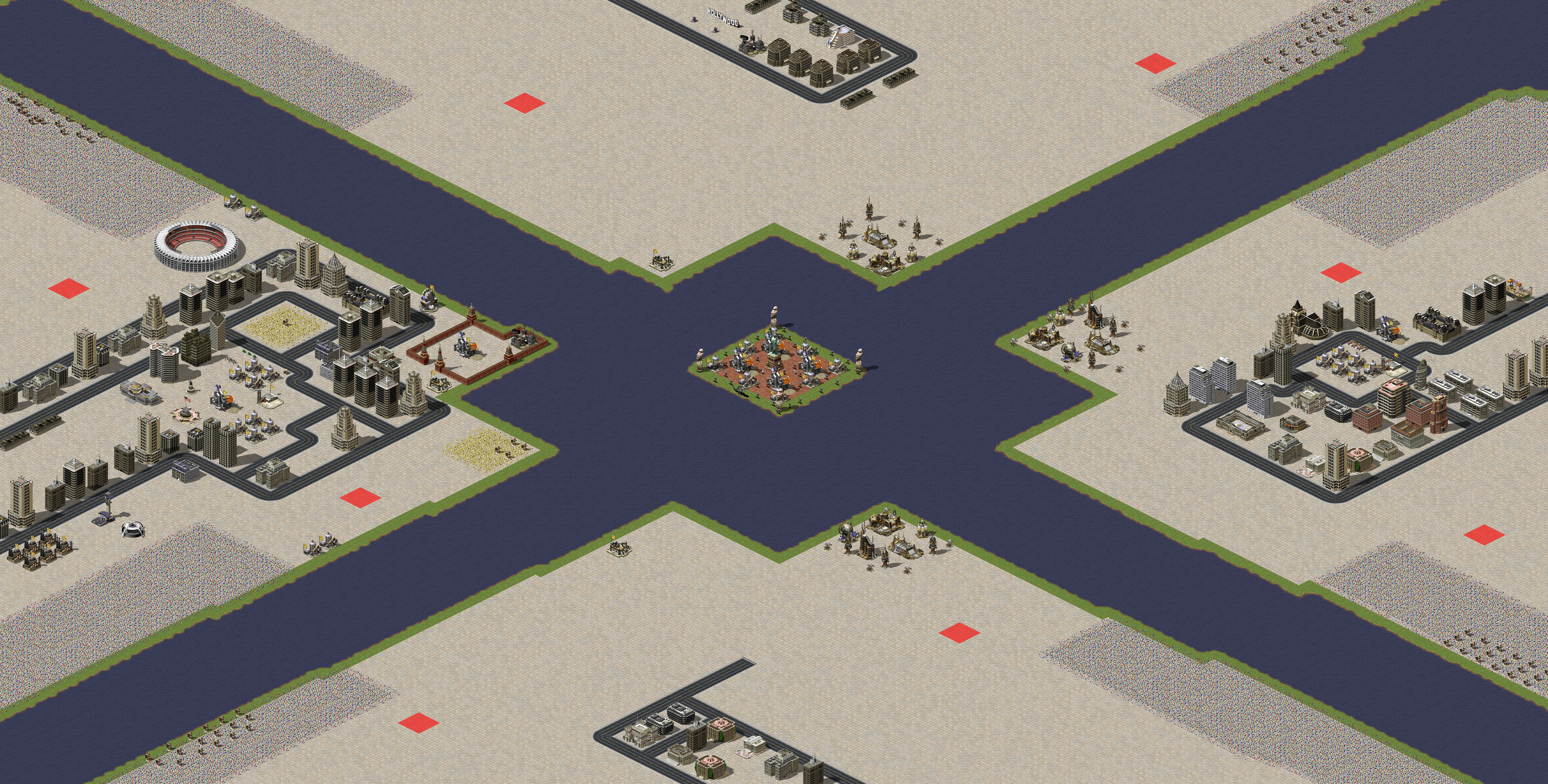 Rendered map: Battle Islands
