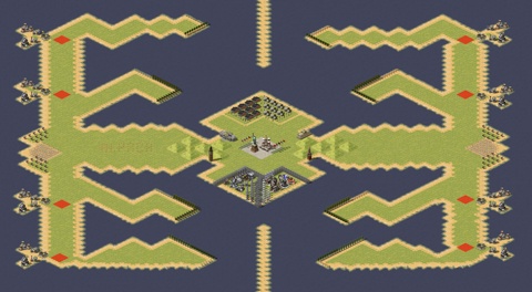 Rendered preview of All About World War III  map by Alpaca  v2.5 Sell a building for infinite money