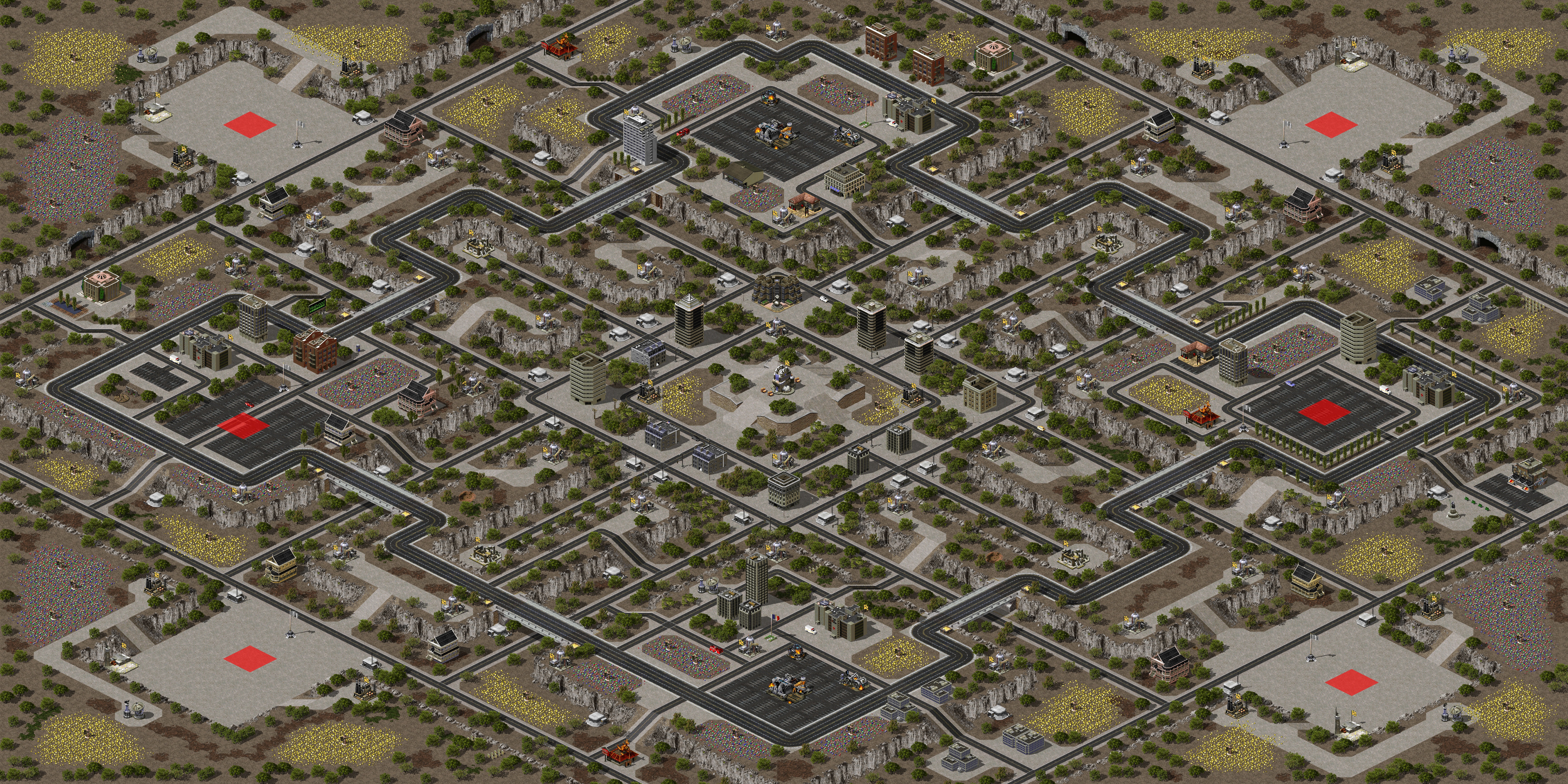 Rendered map: General Quarters