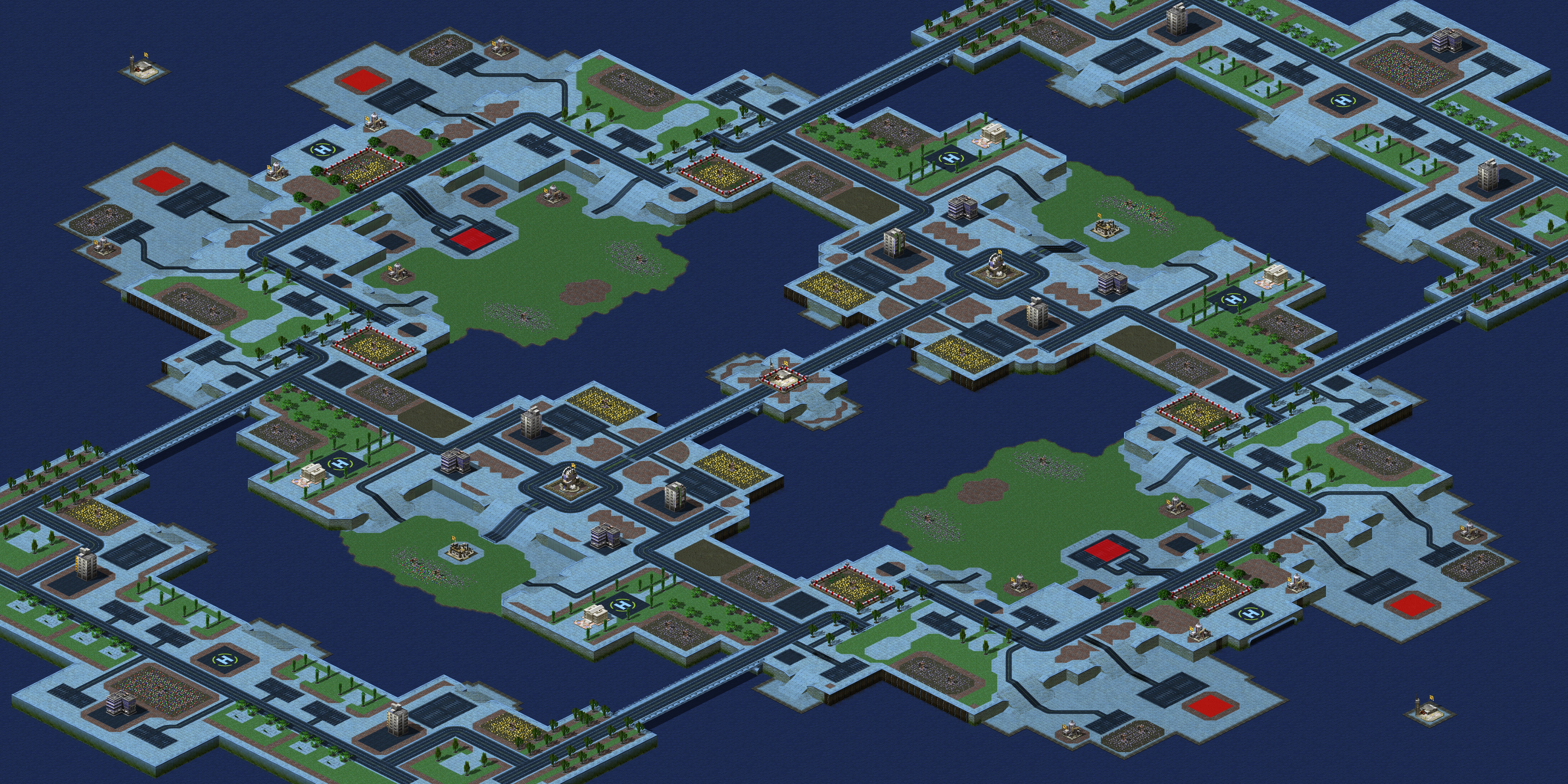Rendered map: Metallic Madness