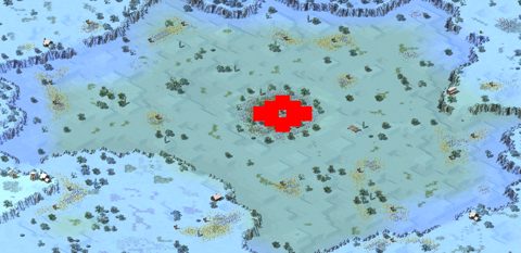 Rendered preview of Winter Cemetery v1.0