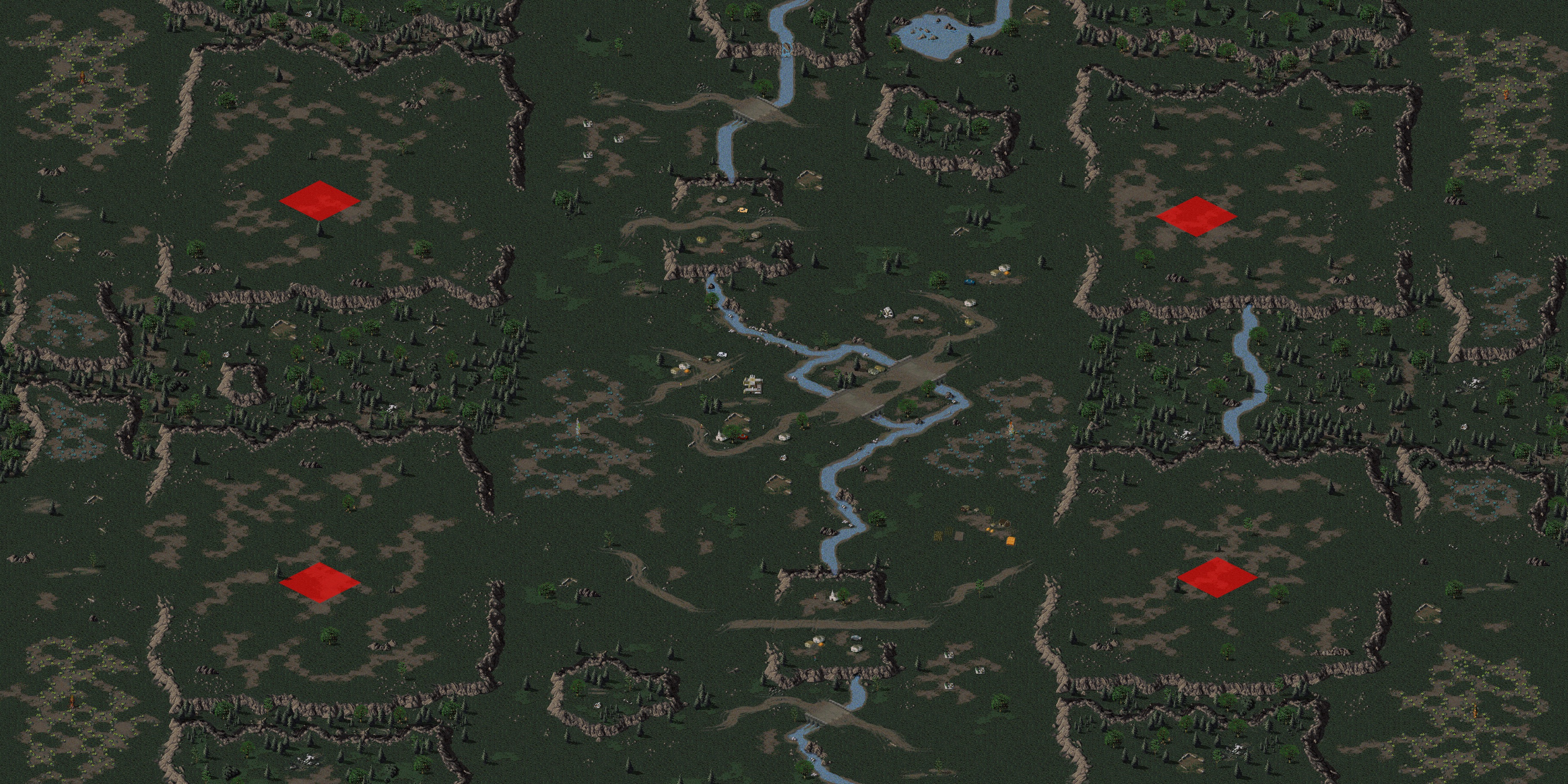 Rendered map: Back County