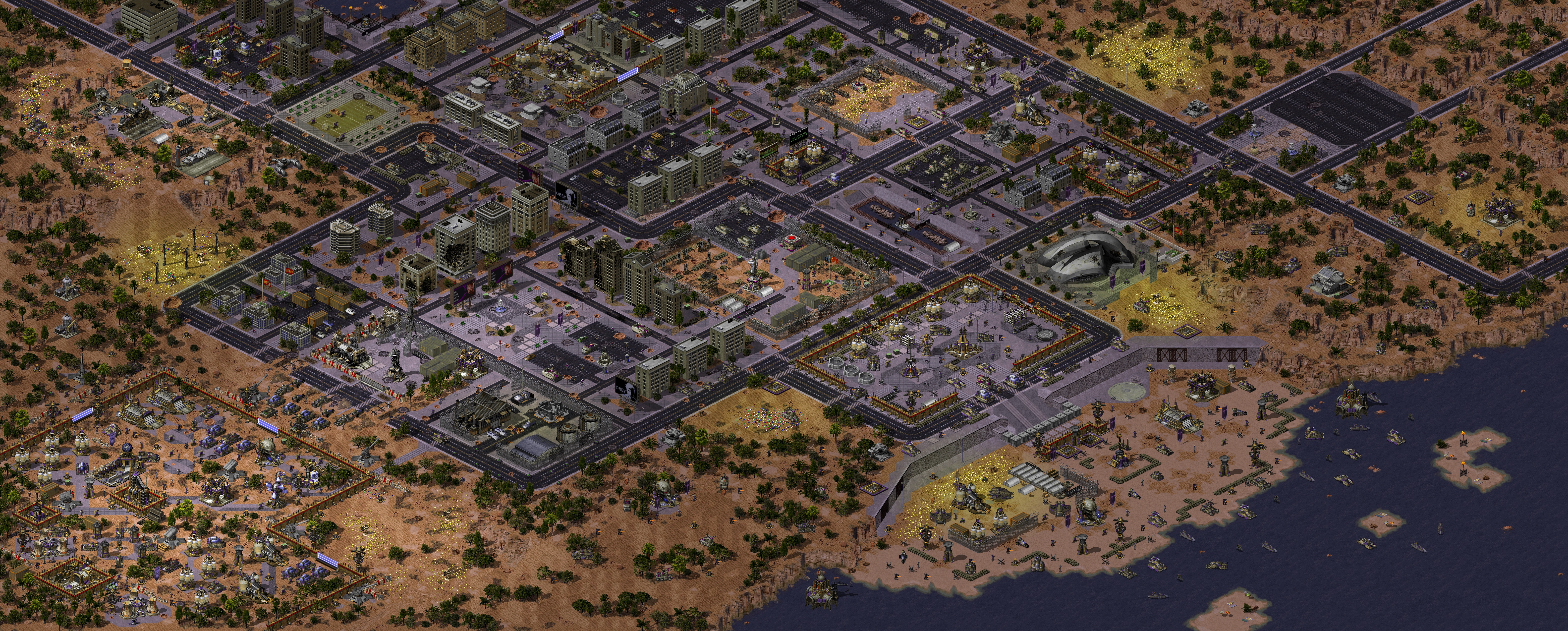 Rendered map: Allied Mission 18: Hysteria