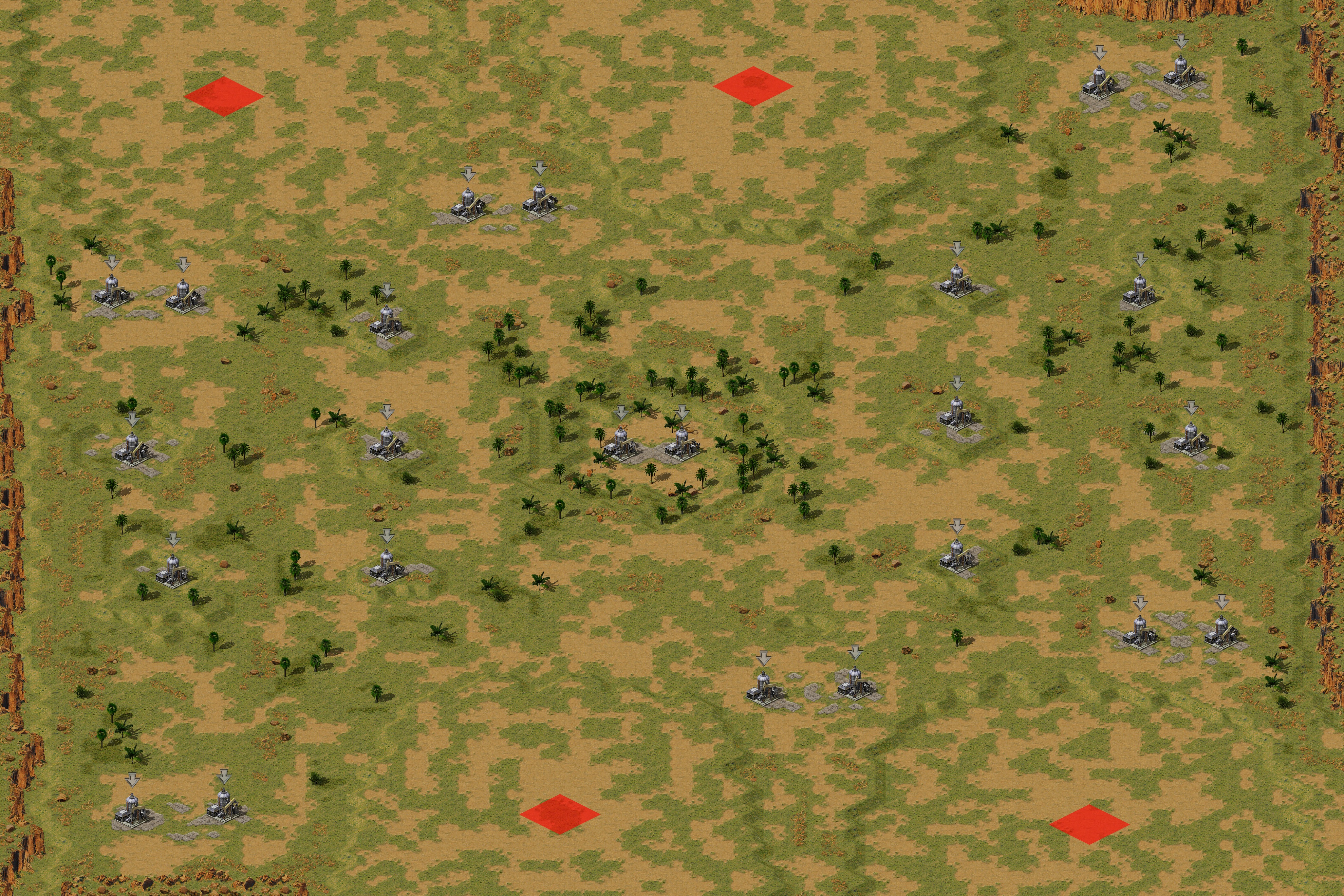 Rendered map: Dune Petrol