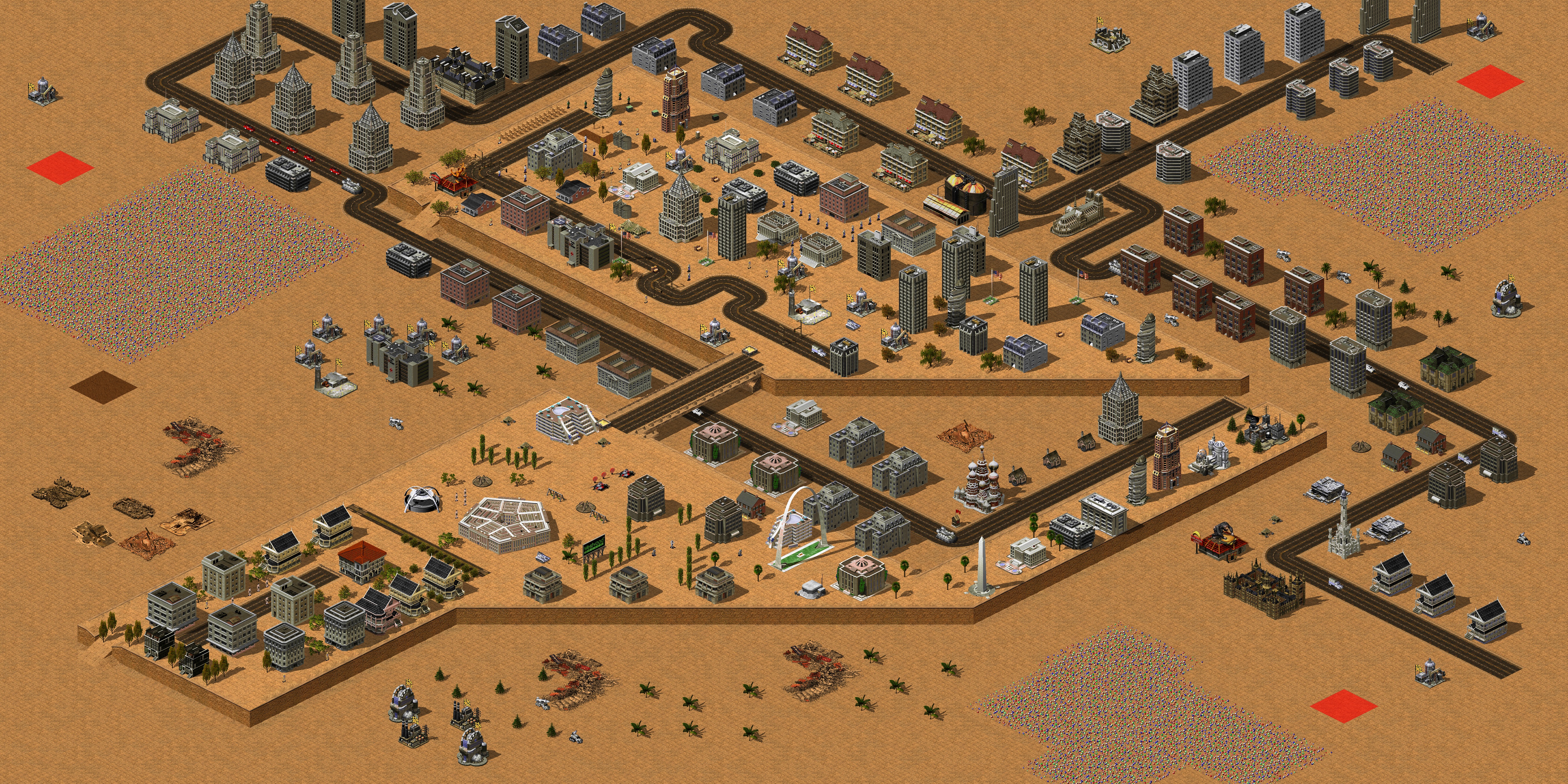 Rendered map: City Advantage