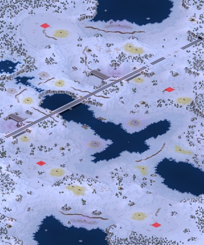 Rendered preview of [4] Fridge Bridge Snowscape v1.1