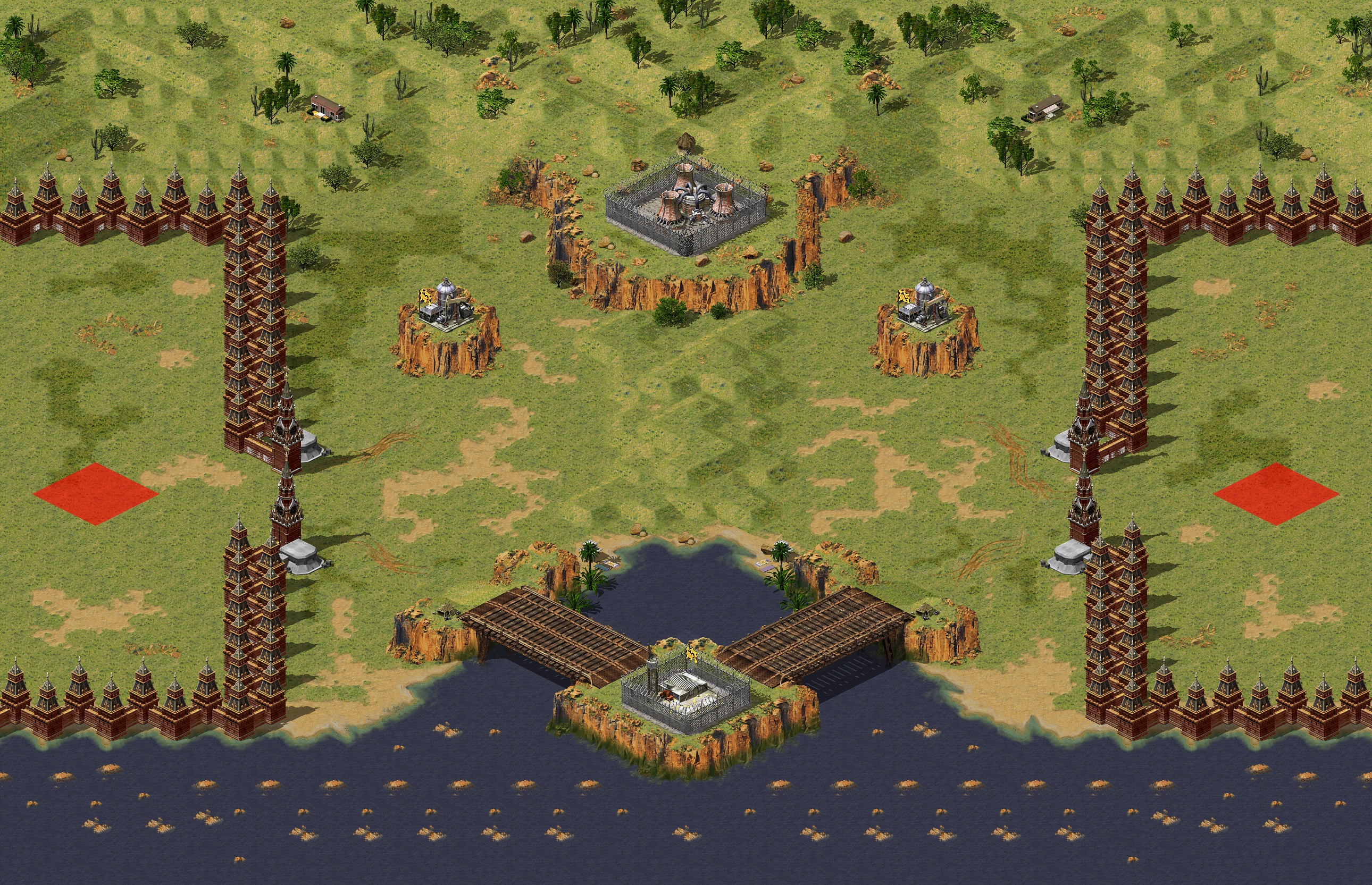 Rendered map: Castle