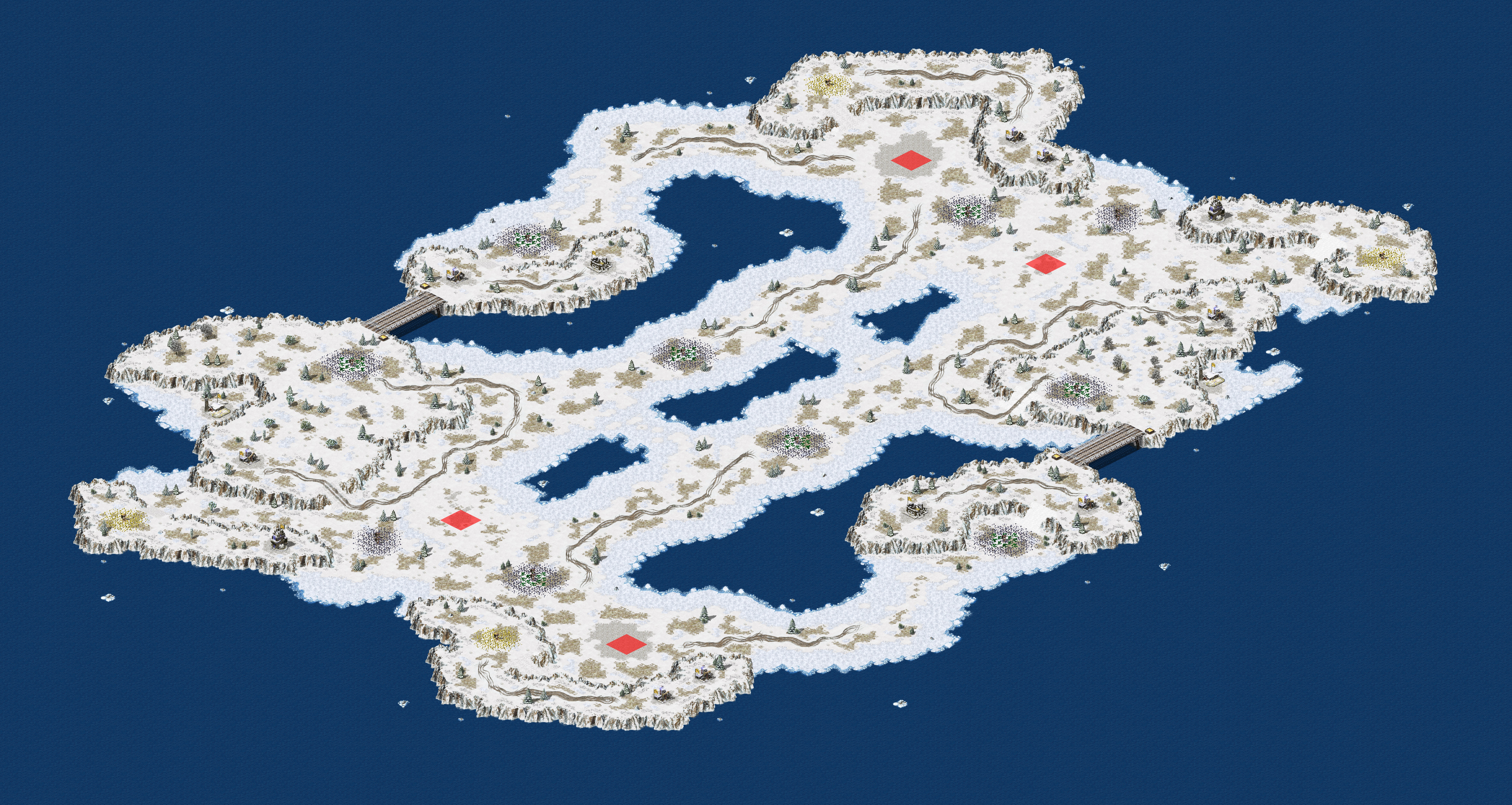 Rendered map: Around the Corner