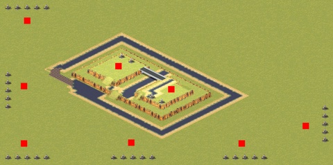 Rendered preview of 2 Allied 6 Soviet High Ground