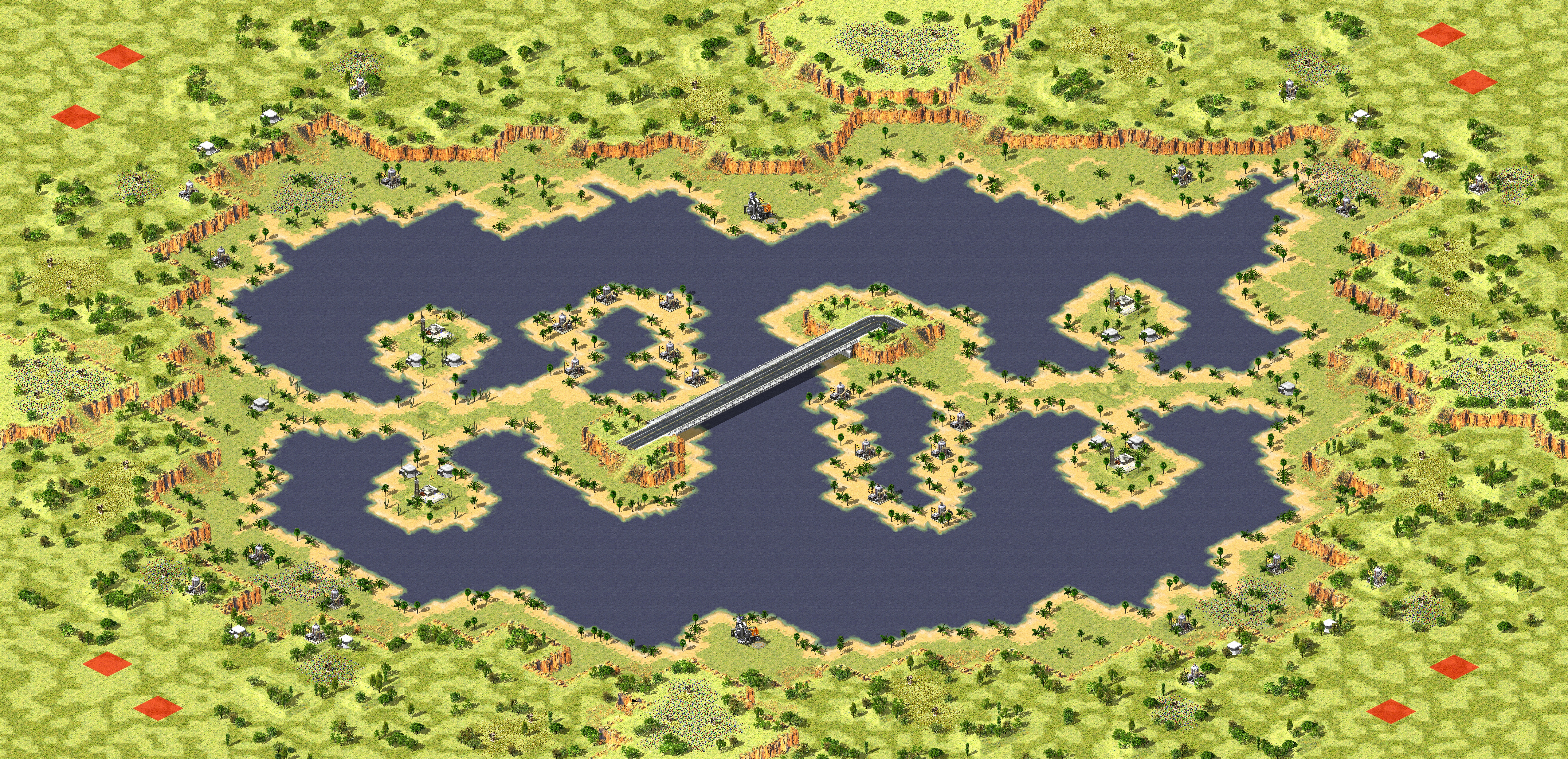 Rendered map: 007-Seven Army Clash