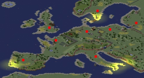 Rendered preview of Europe Continent 5 Balanced