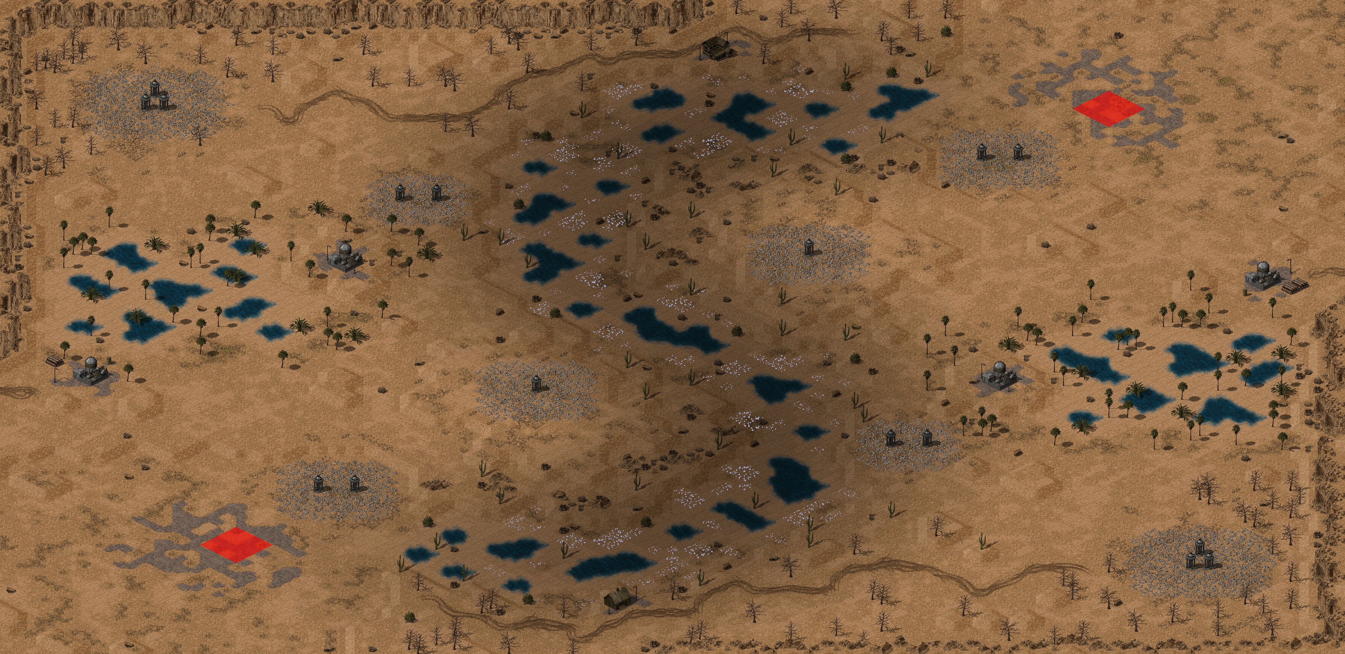 Rendered map: Dawn of Dune