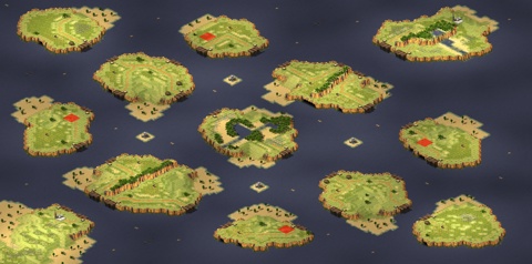 Rendered preview of [4] Archipelago Excursion 2v2