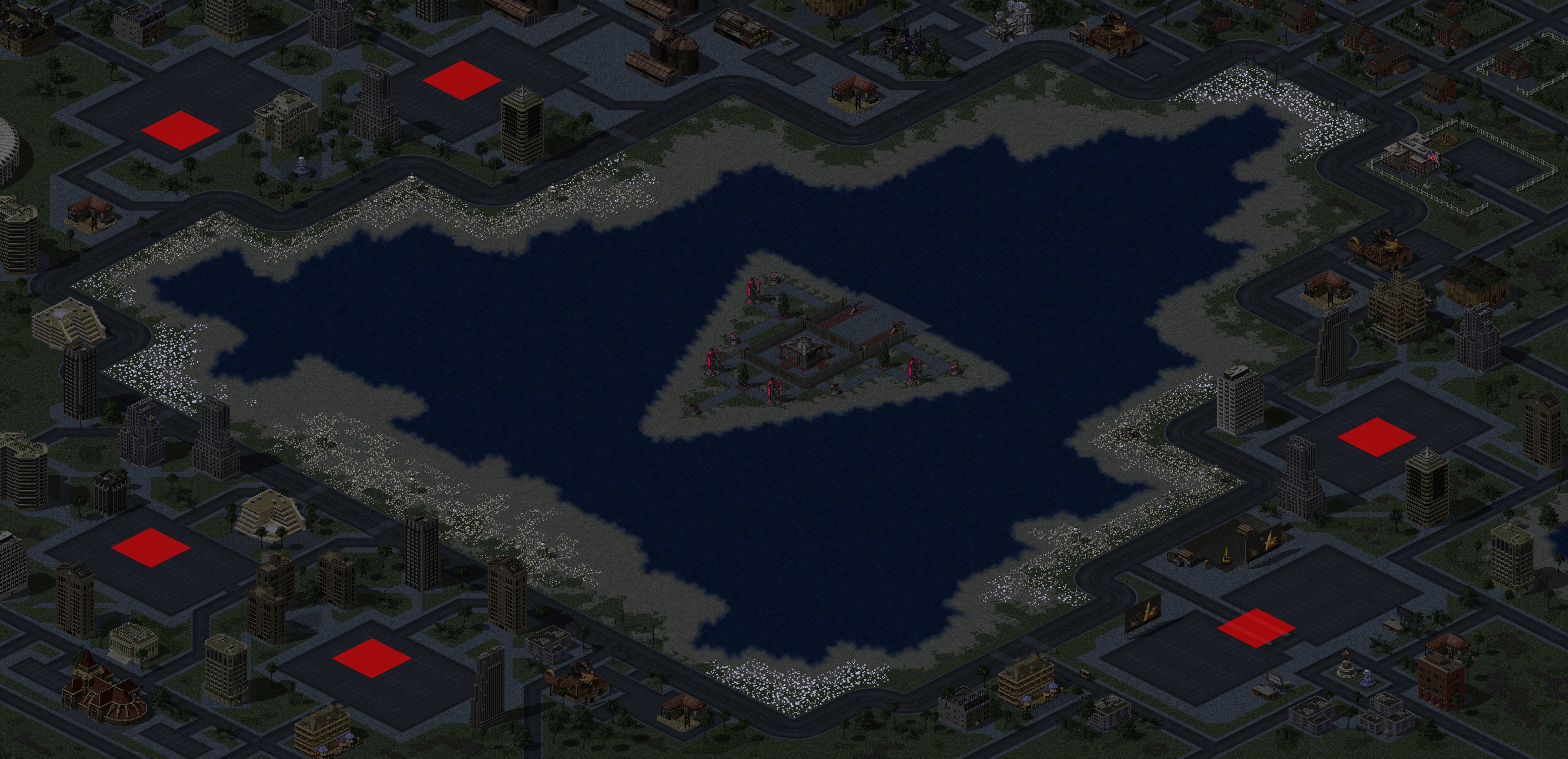 Rendered map: Bermuda Triangle