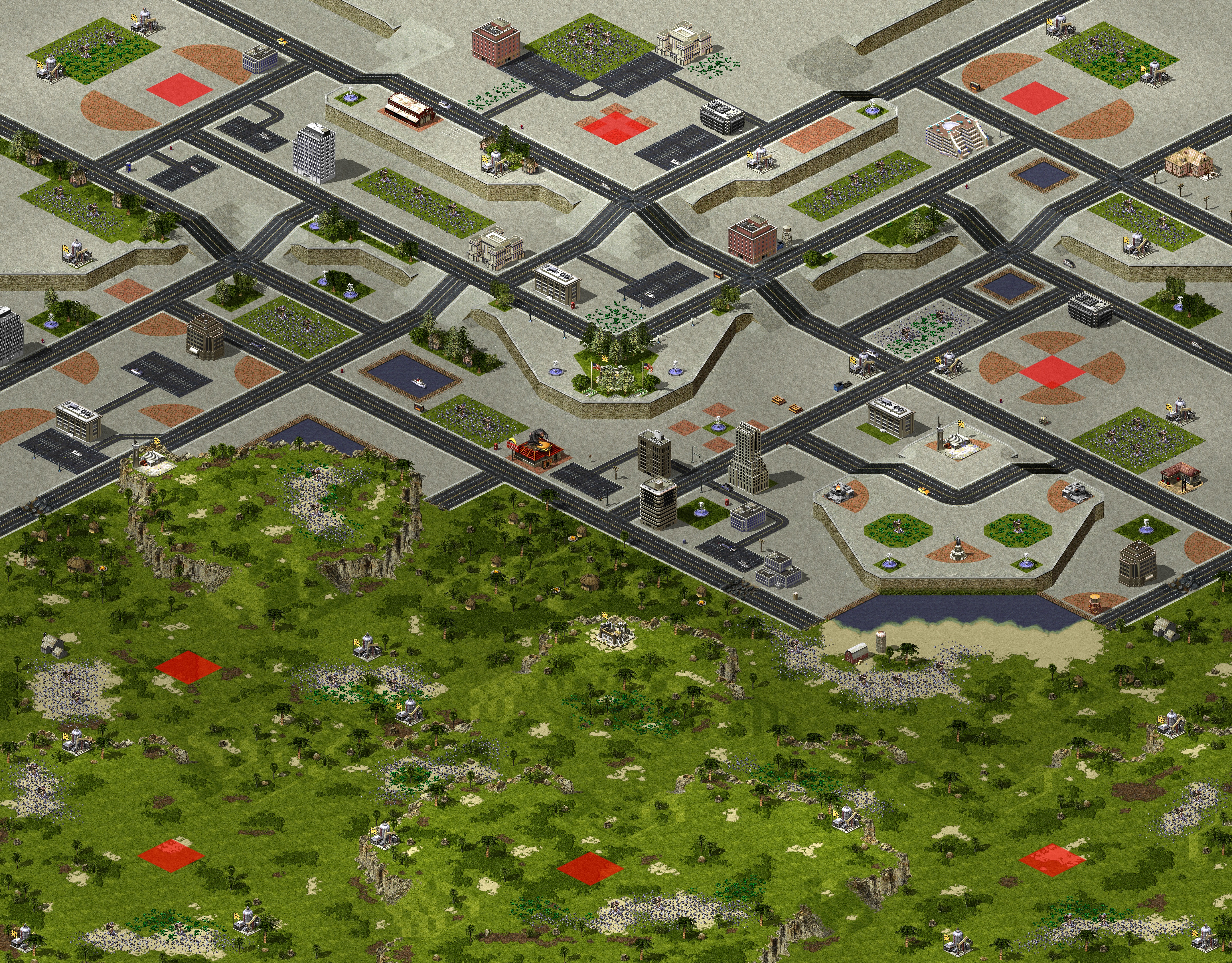 Rendered map: Invasion
