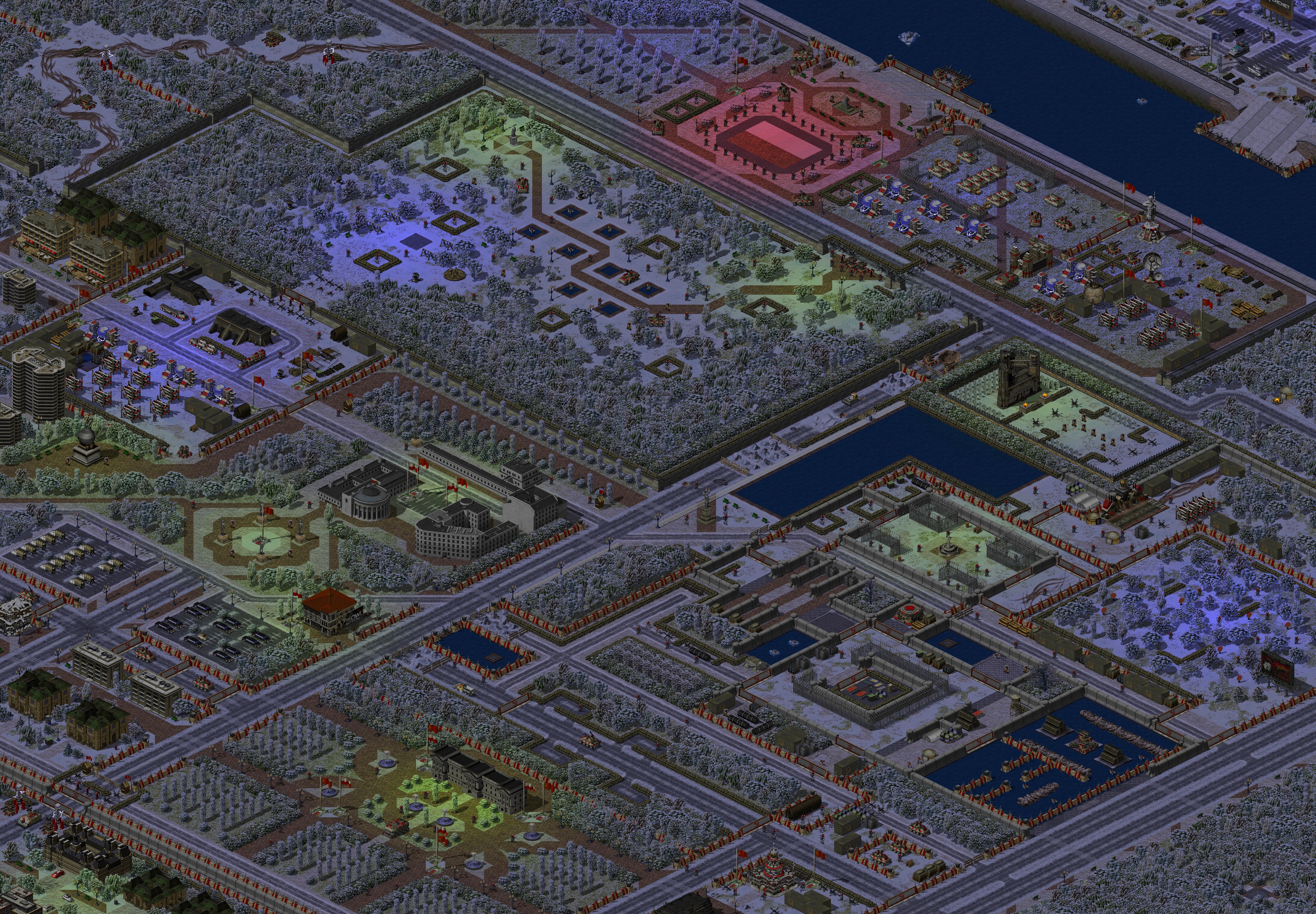 Rendered map: Allied Mission 13: The Mermaid