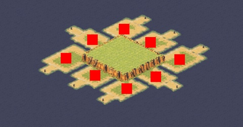 Rendered preview of Small Island Infantry Protection