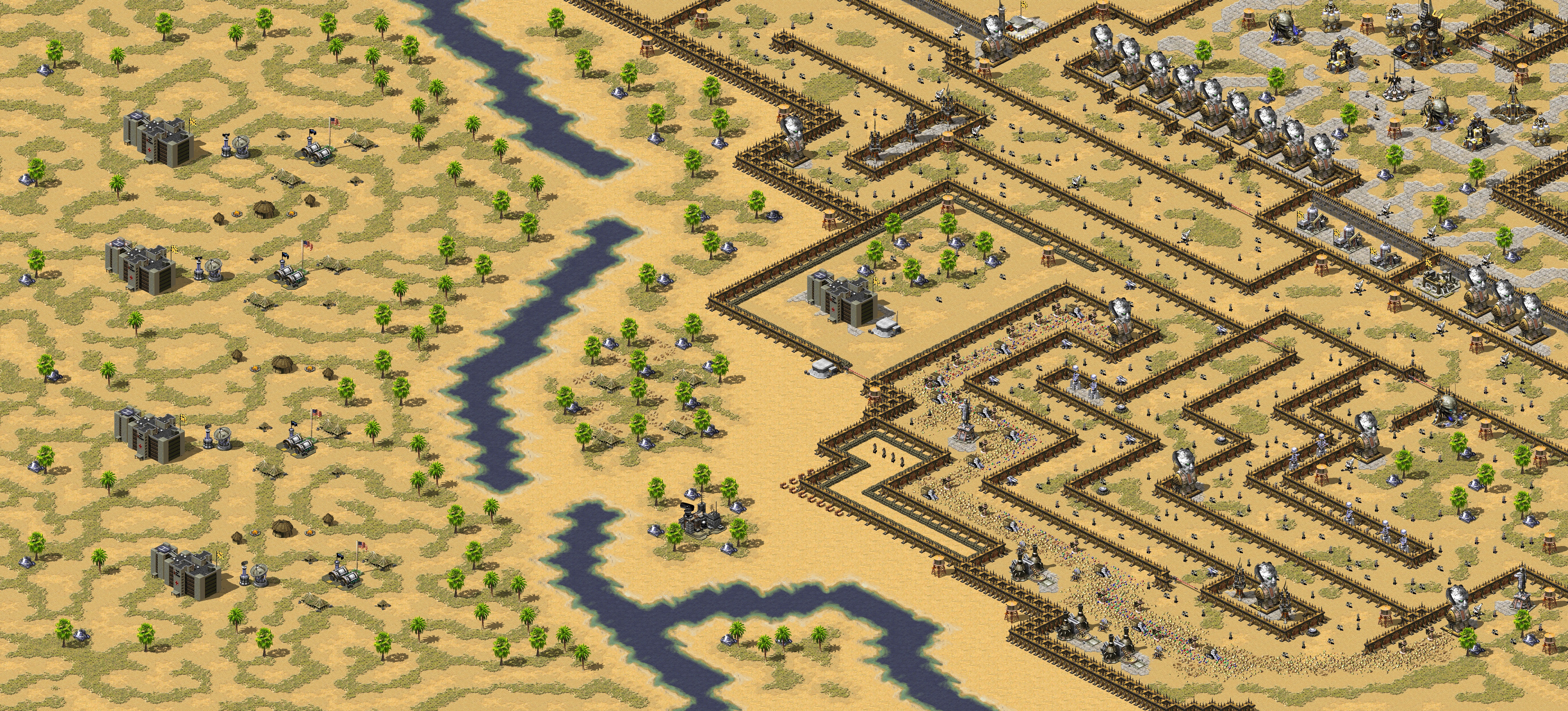 Rendered map: Yuri's Command Post