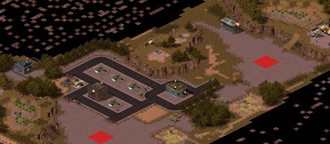 Rendered preview of Surrounded by Lava
