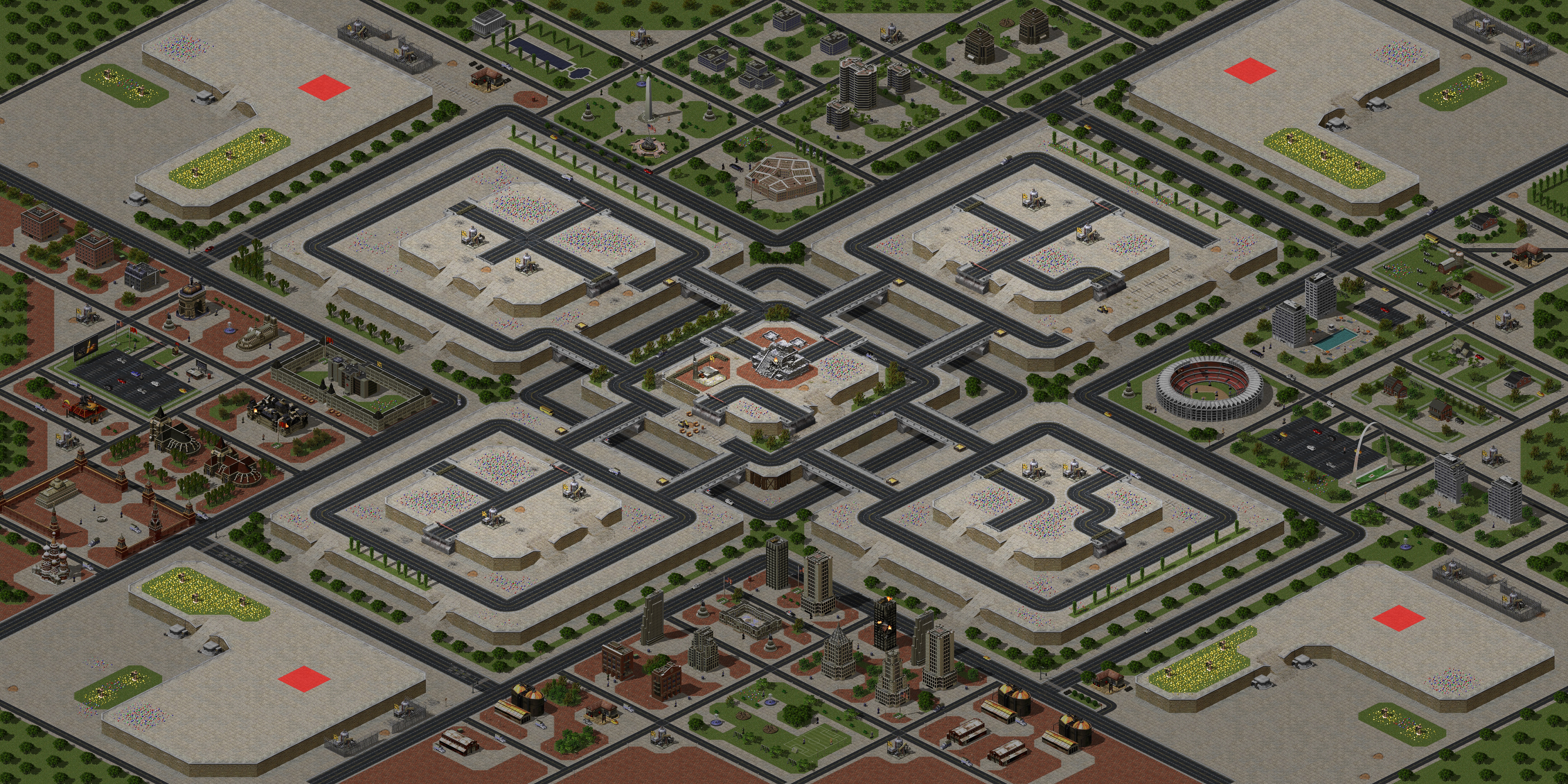 Rendered map: Tower of Babylon