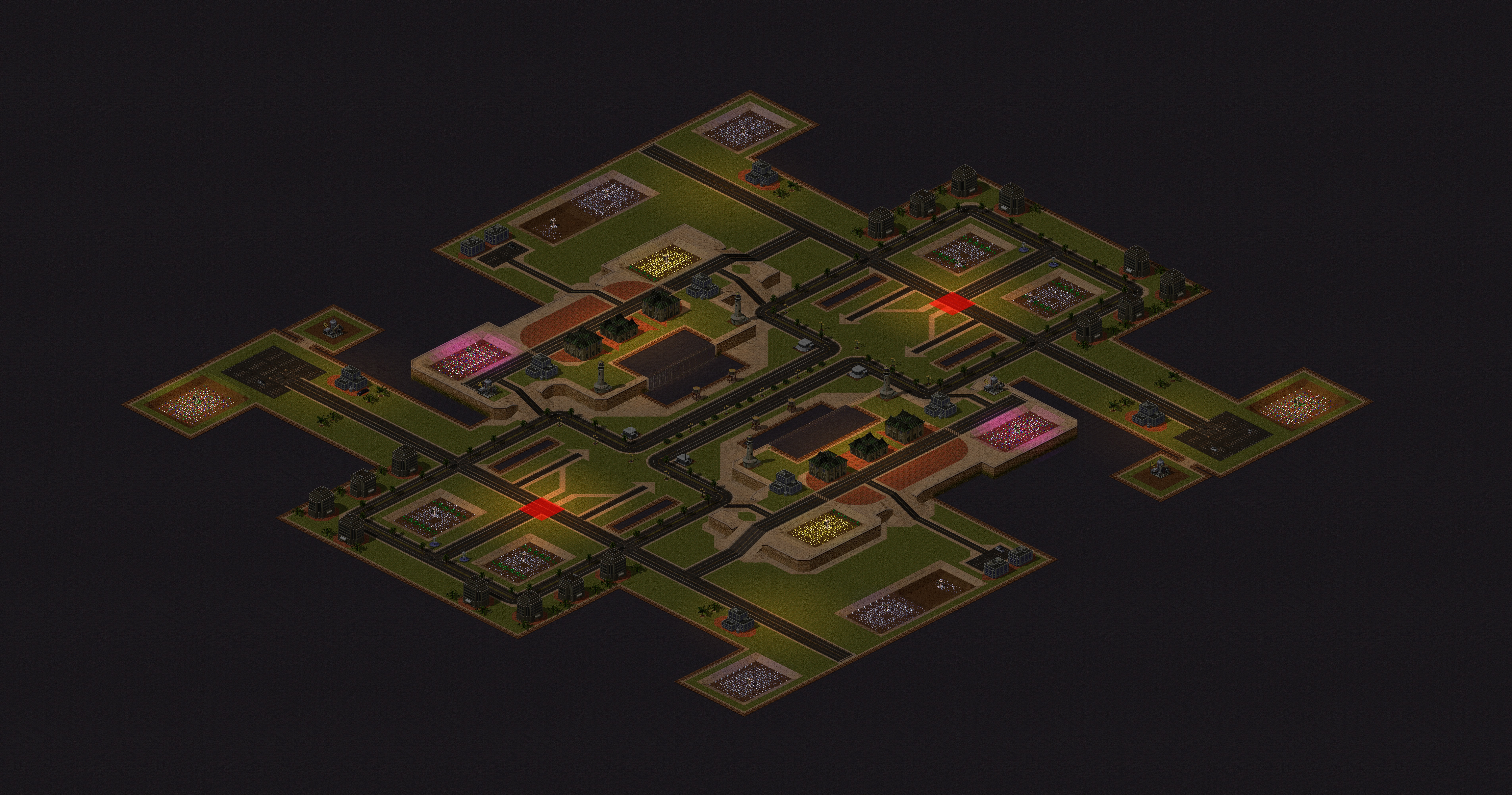 Rendered map: [2] Arena of Pigs