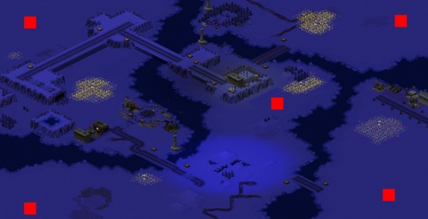 Rendered preview of Snowy Night Search