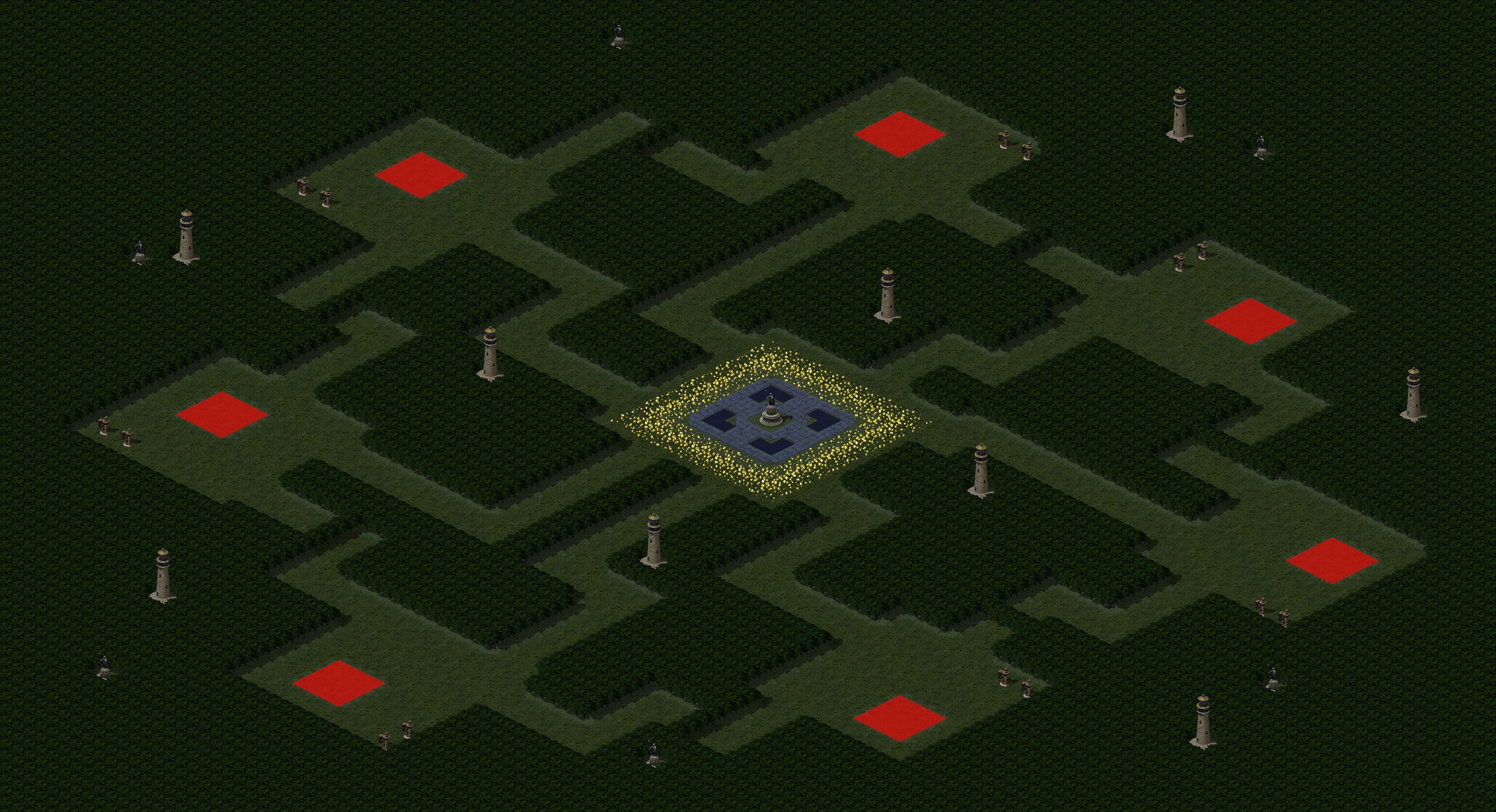 Rendered map: Dark Forest Patch of Land