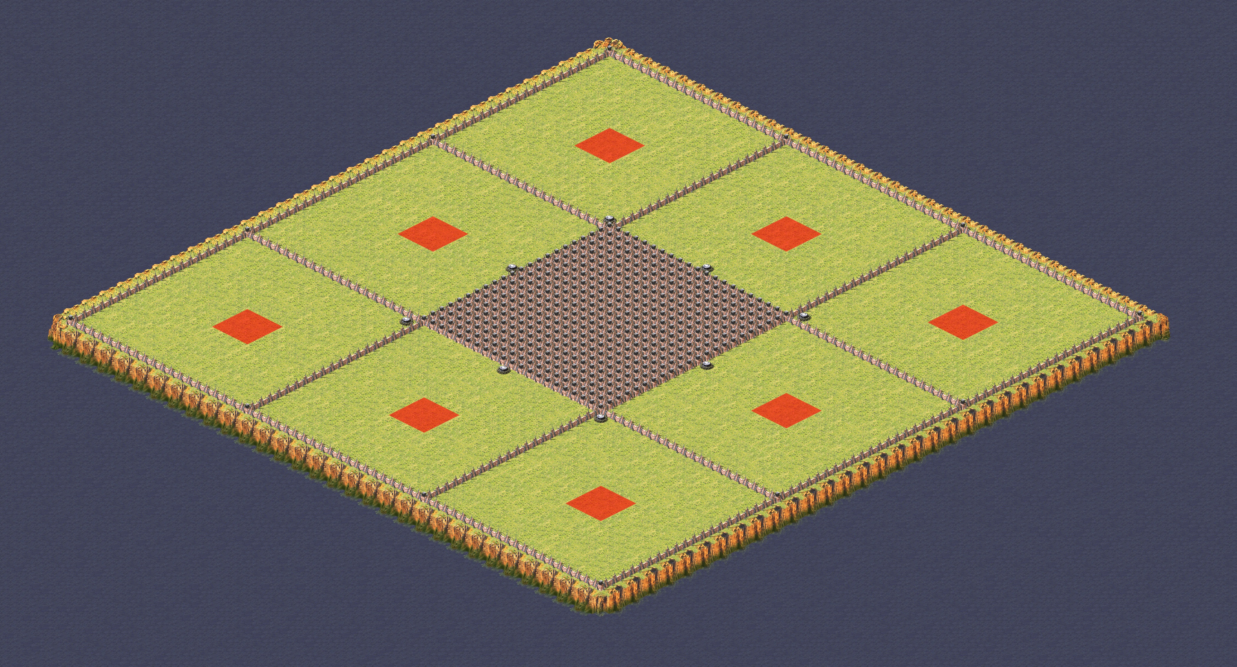 Rendered map: Box Purchase Patch of Land