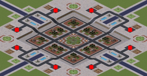 Rendered preview of Red Alert Melee 25015 - Arena