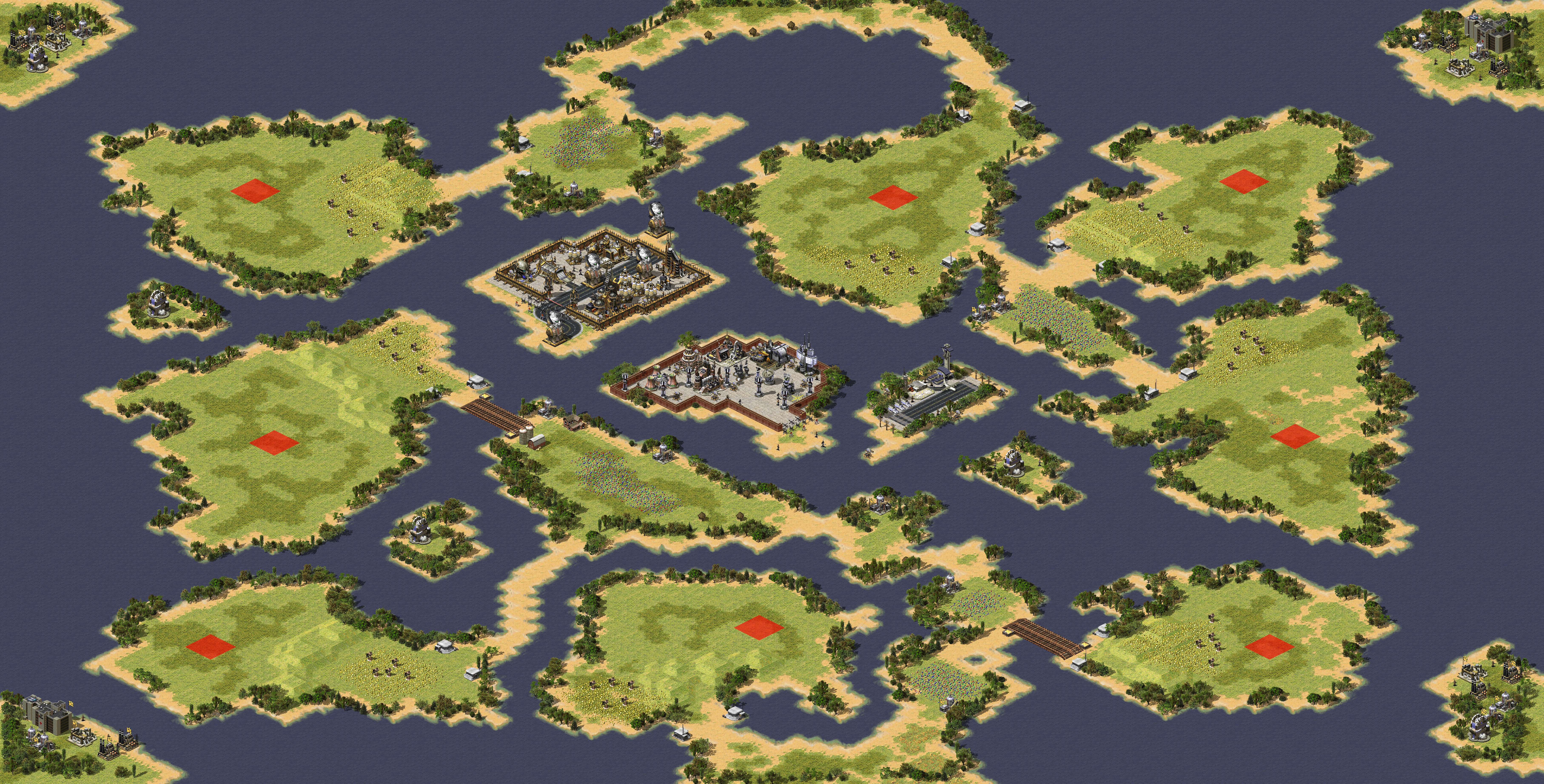 Rendered map: Island Paradice