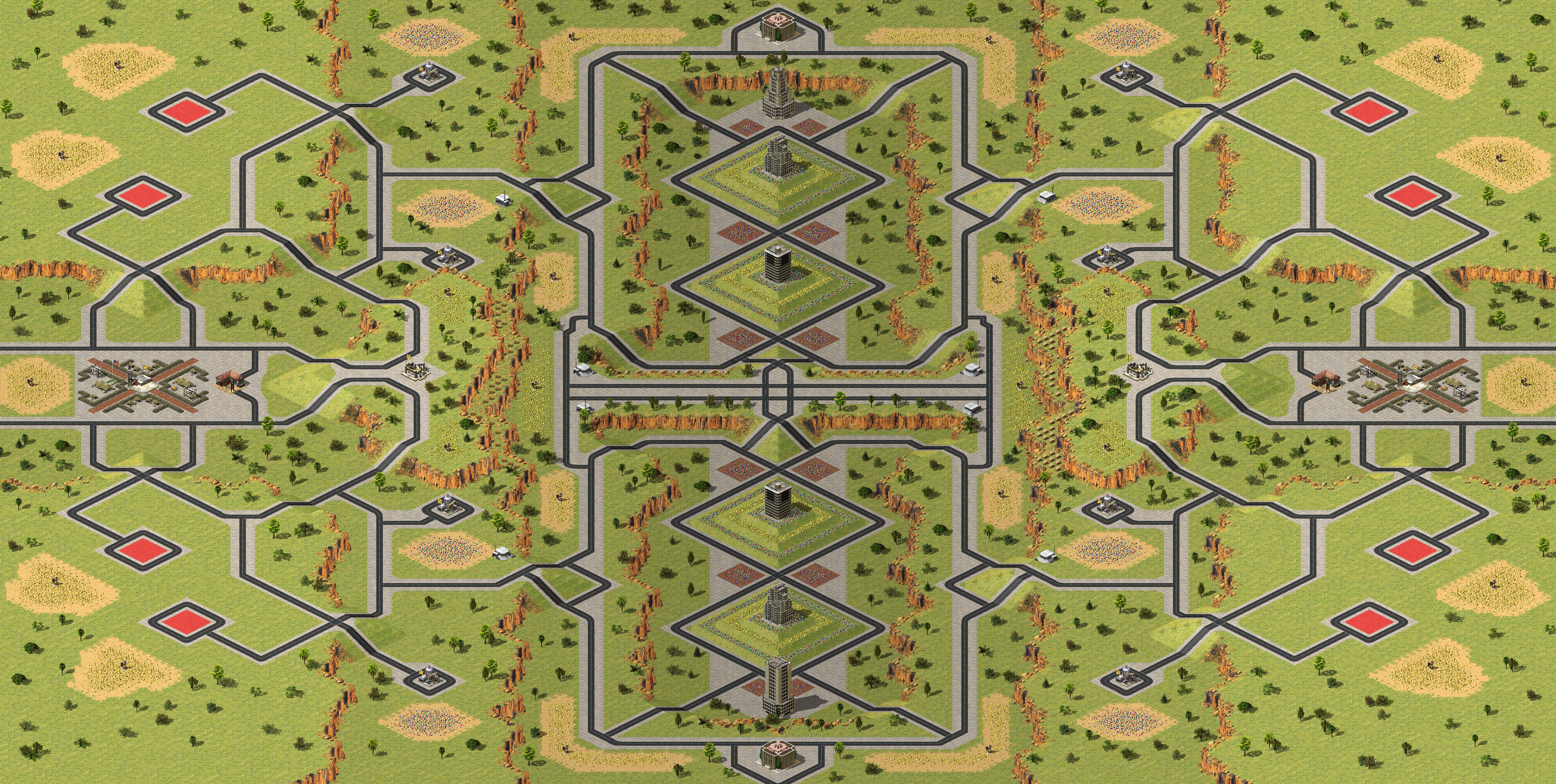 Rendered map: [8] The Grand Canyon