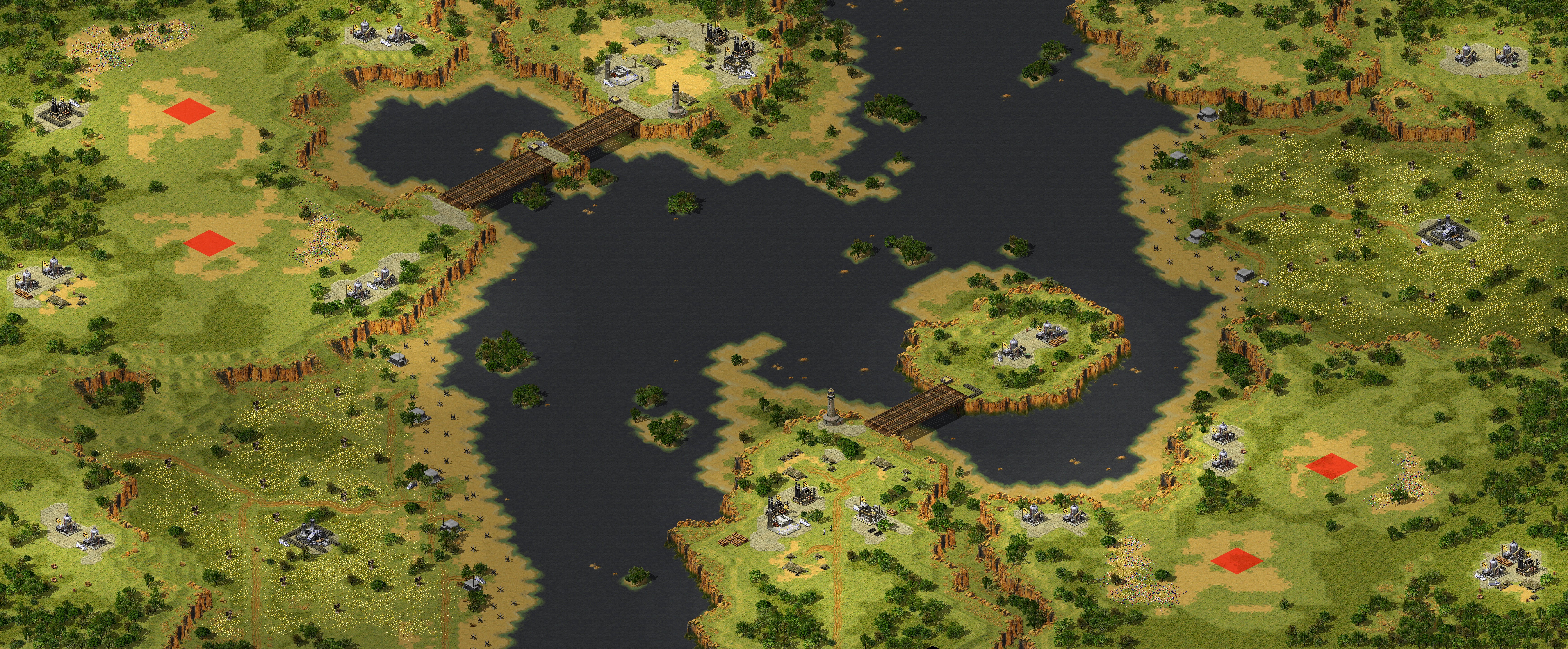 Rendered map: Hostile Shores