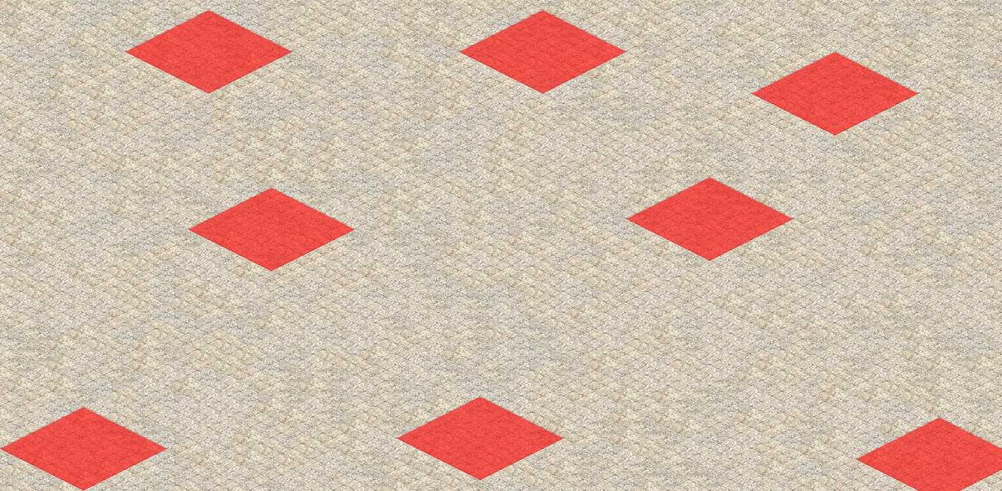 Rendered map: Crowded
