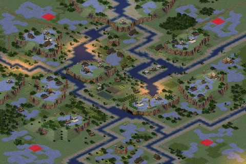 Rendered preview of The Four Rivers