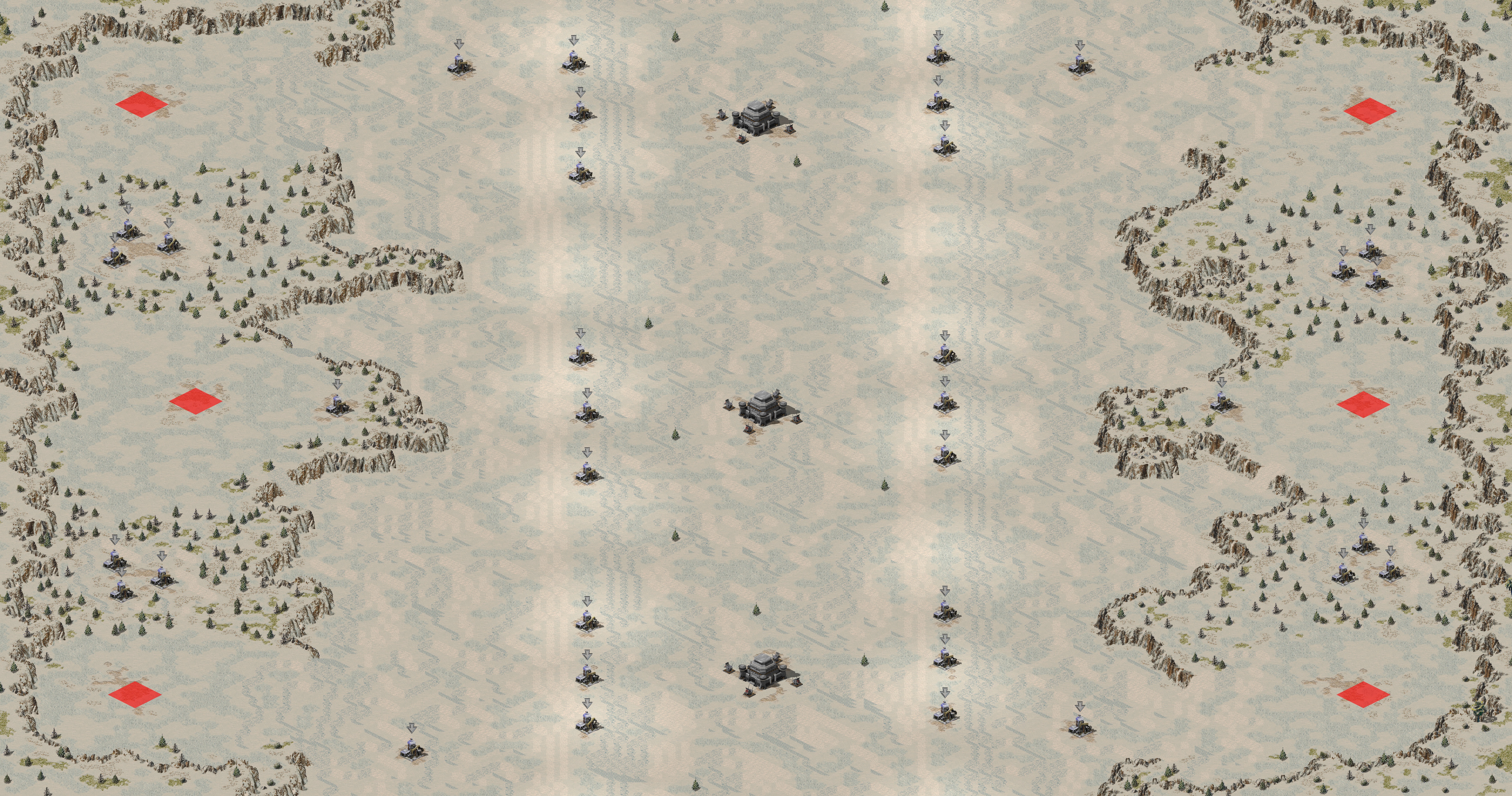 Rendered map: Battle for Dune Redux