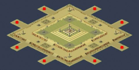 Rendered preview of Pharaoh Tech Land Grab