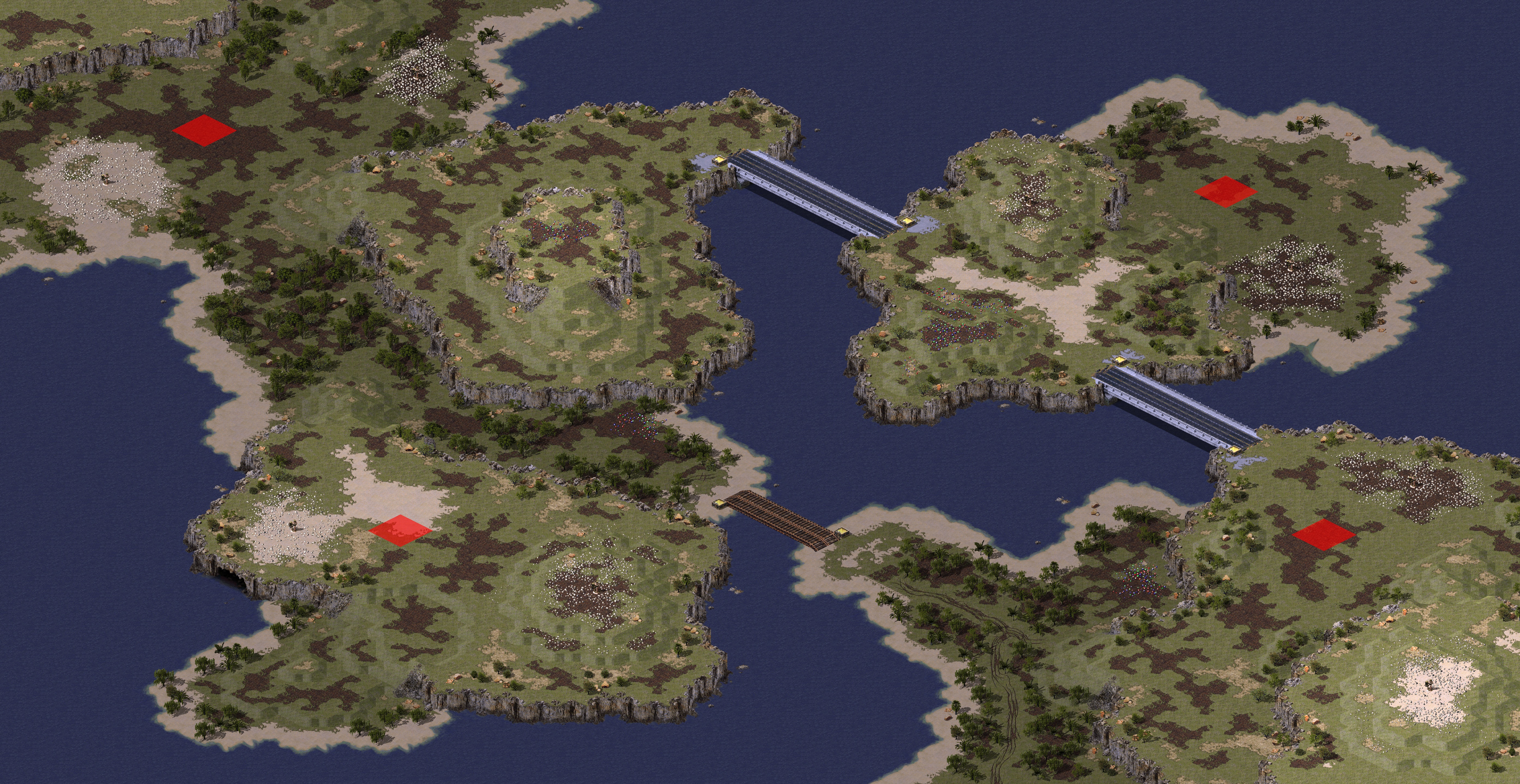 Rendered map: Hammer and Sickle
