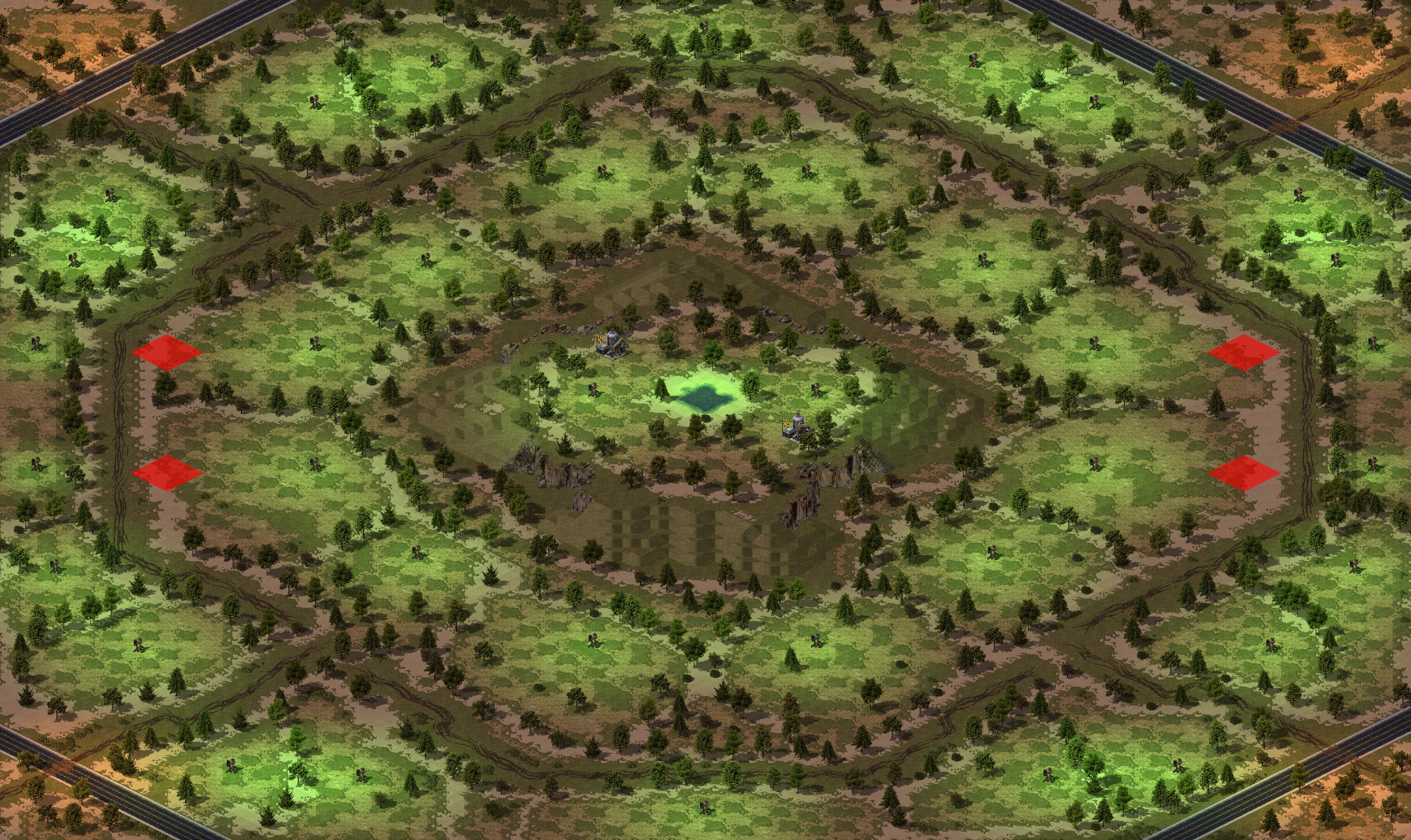 Rendered map: Uranium Fields