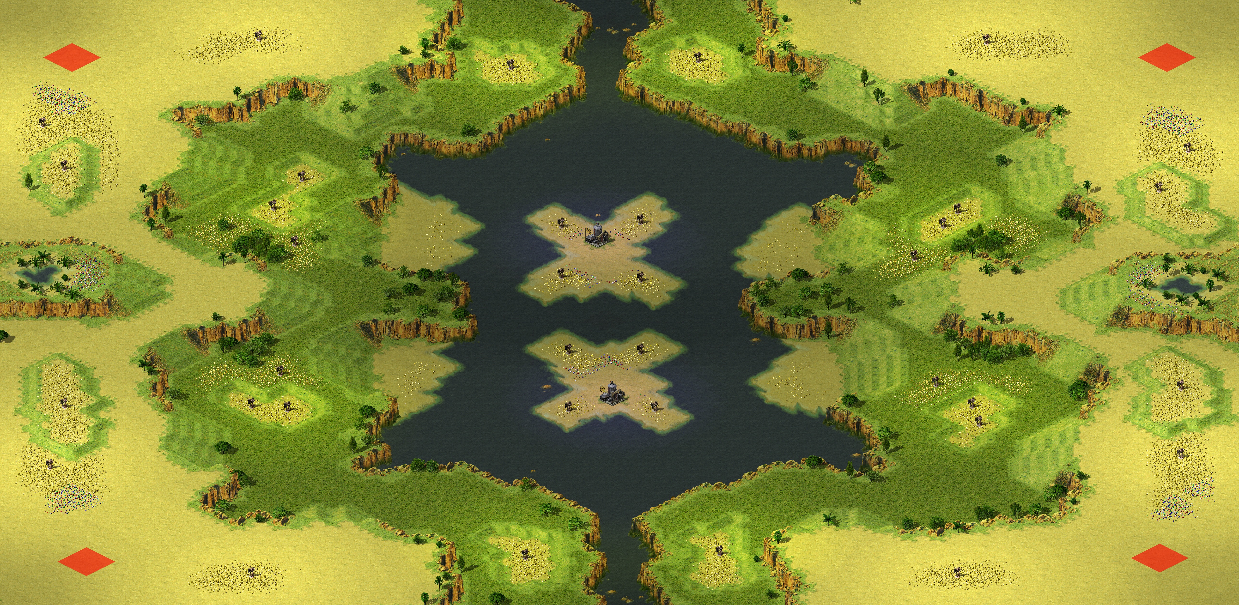 Rendered map: Ocean Gem