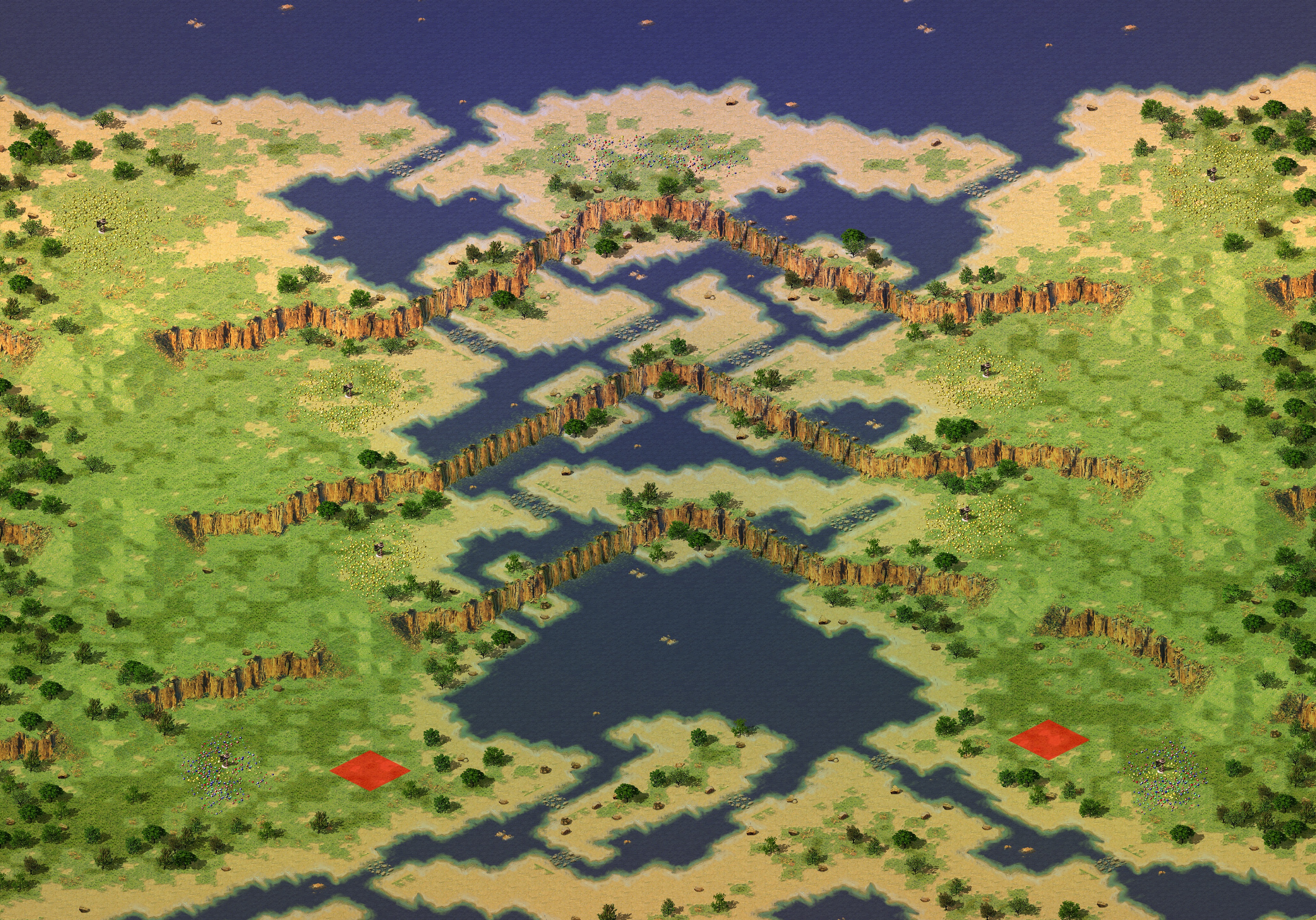 Rendered map: [2] River Rampage LE