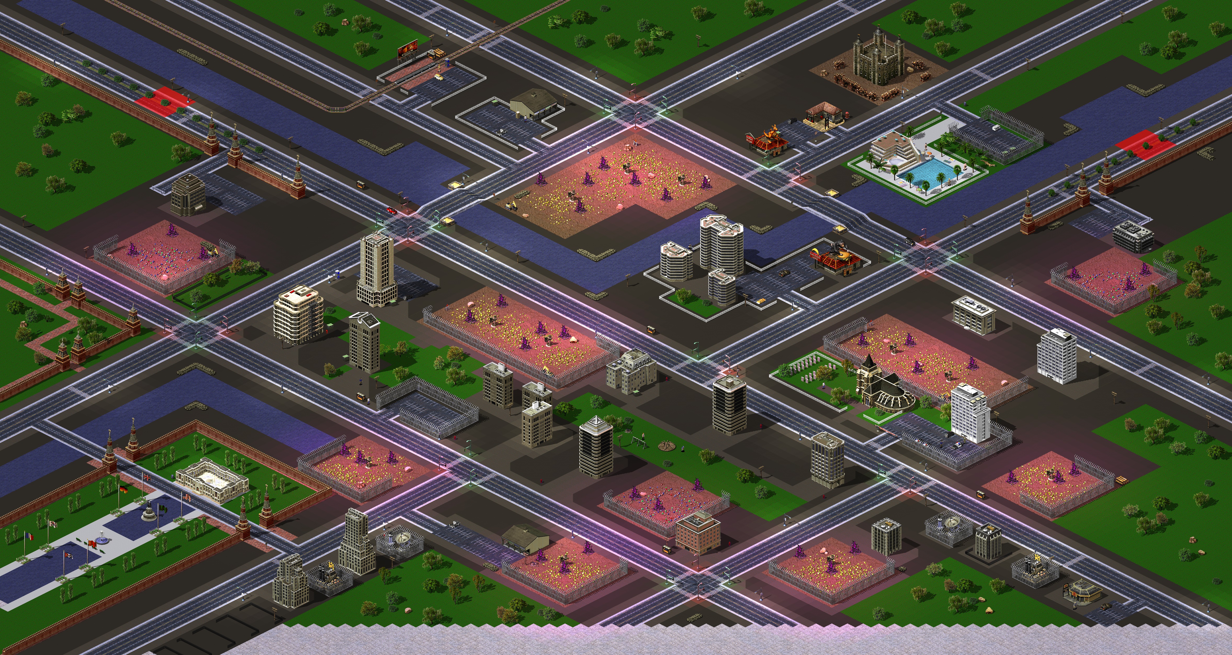 Rendered map: [2] The City on the Edge of Forever